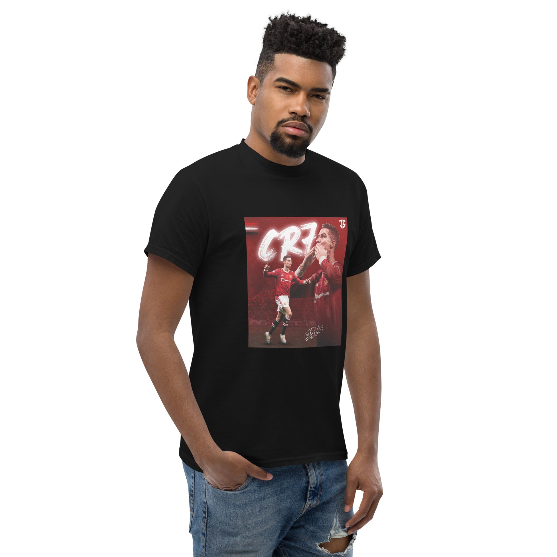 CR7 Cristiano Ronaldo Poster Design Football Lovers Unisex T-Shirt