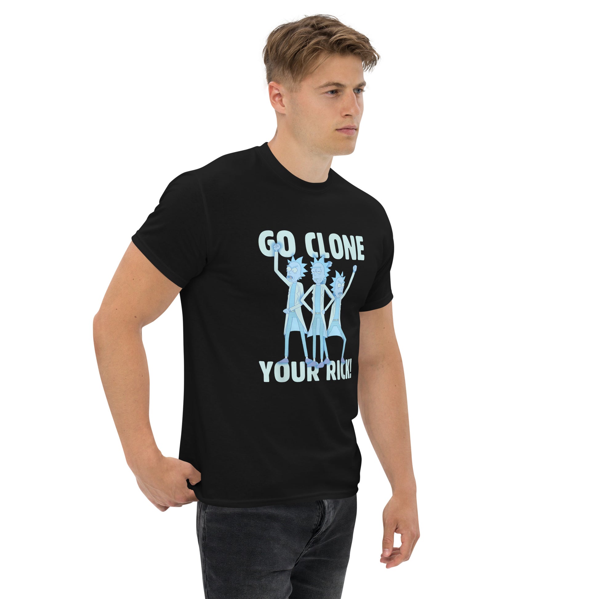 Go Clone Your Rick Top Cartoon Rick & Morty Fan Unisex T-Shirt