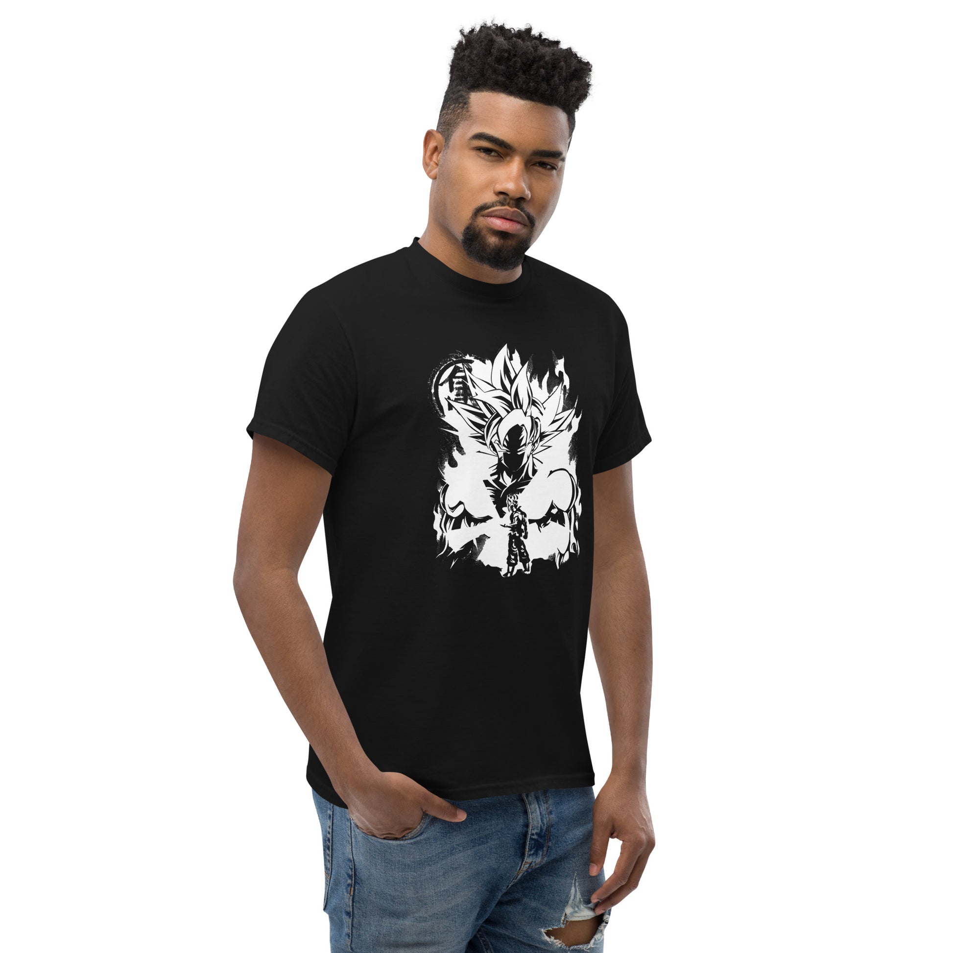 Dragon Anime Super Ball Anime Son Goku Ultra Instinct Top Cartoon T-Shirt