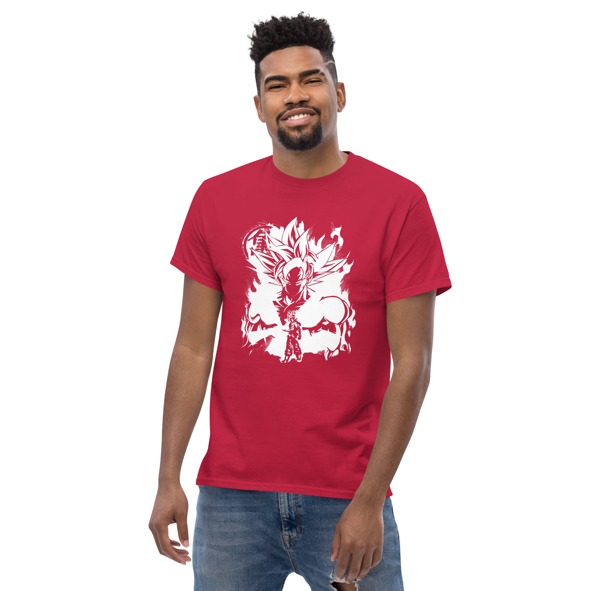 Dragon Anime Super Ball Anime Son Goku Ultra Instinct Top Cartoon T-Shirt