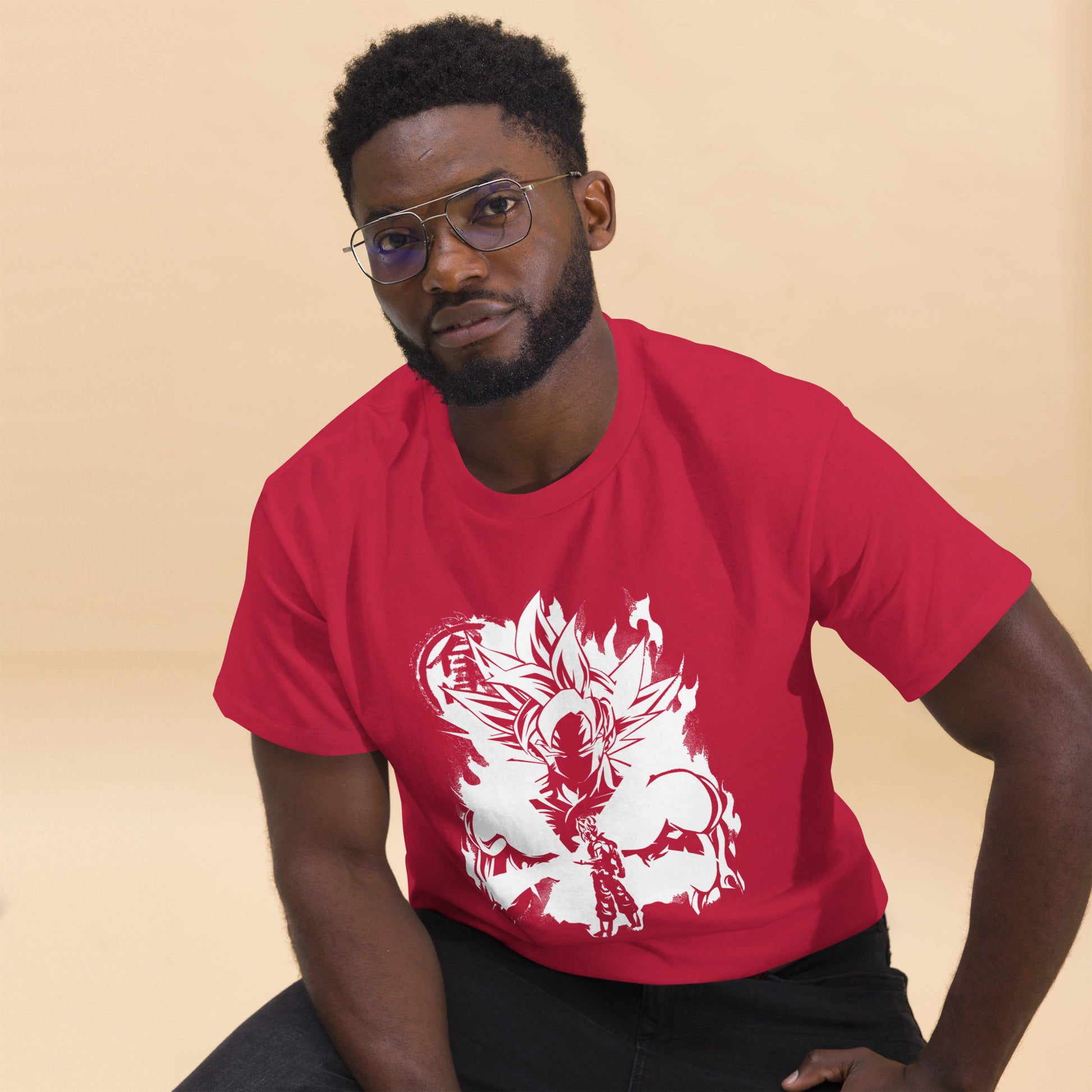 Dragon Anime Super Ball Anime Son Goku Ultra Instinct Top Cartoon T-Shirt
