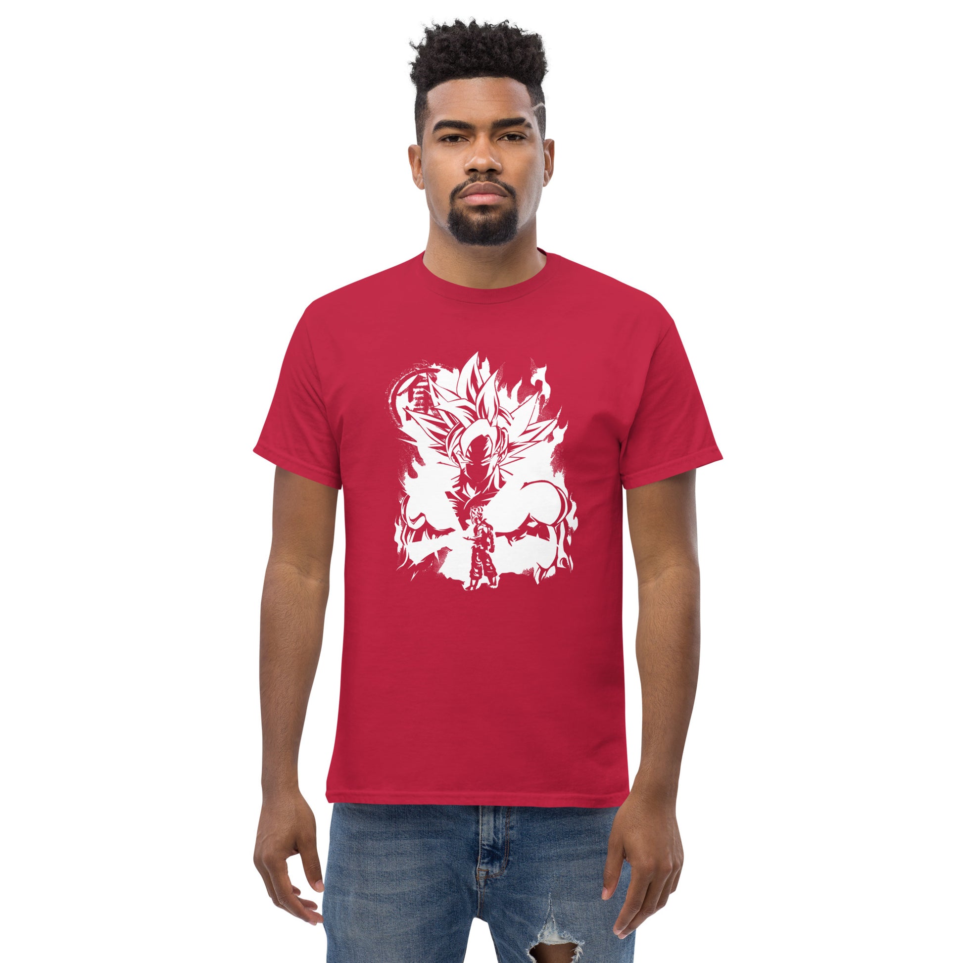 Dragon Anime Super Ball Anime Son Goku Ultra Instinct Top Cartoon T-Shirt