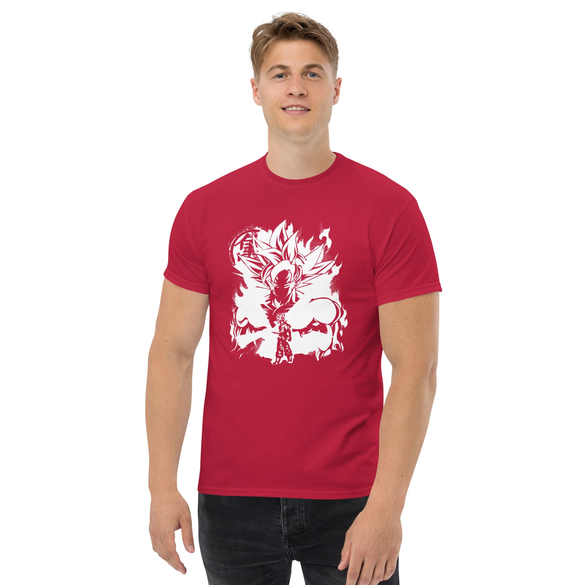 Dragon Anime Super Ball Anime Son Goku Ultra Instinct Top Cartoon T-Shirt