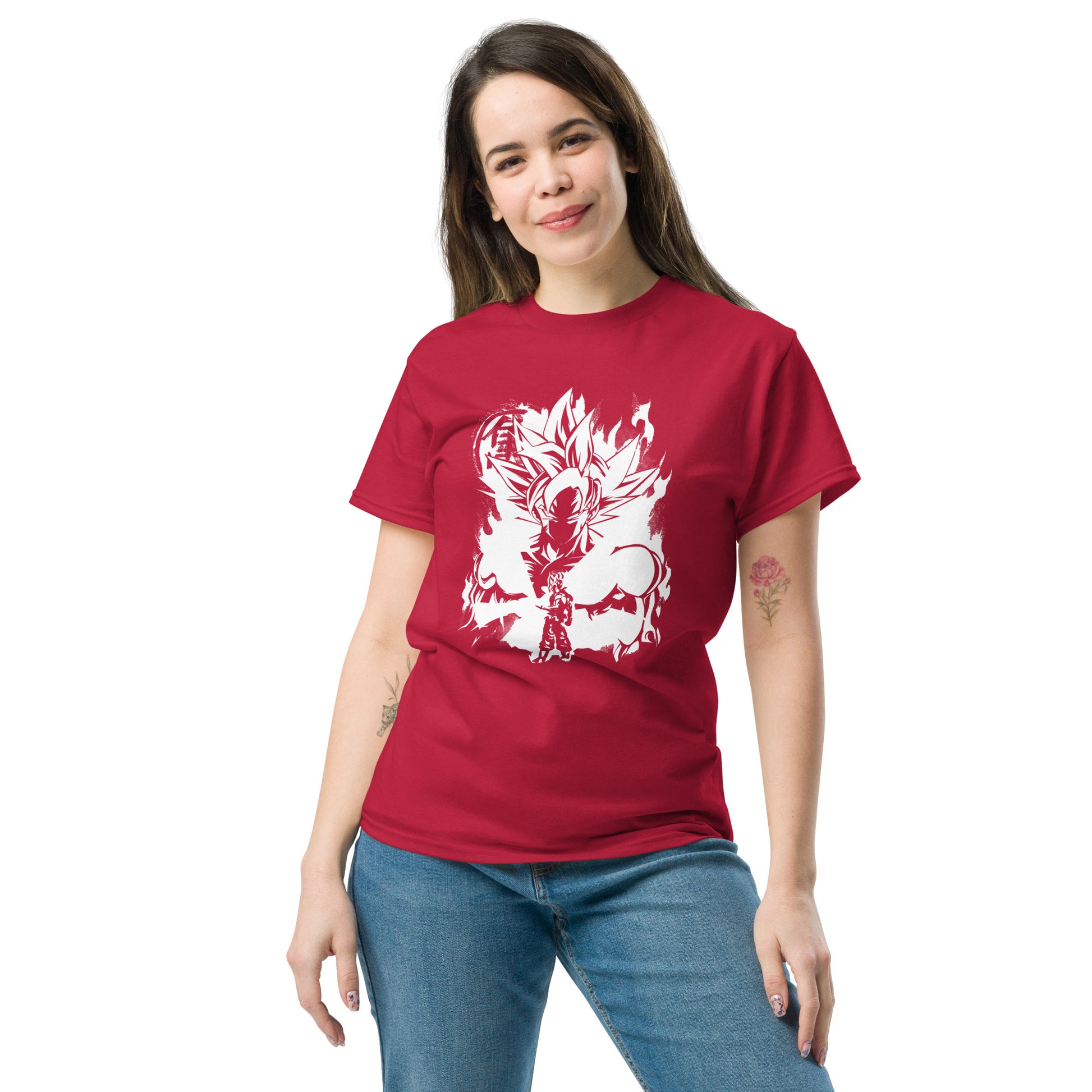 Dragon Anime Super Ball Anime Son Goku Ultra Instinct Top Cartoon T-Shirt