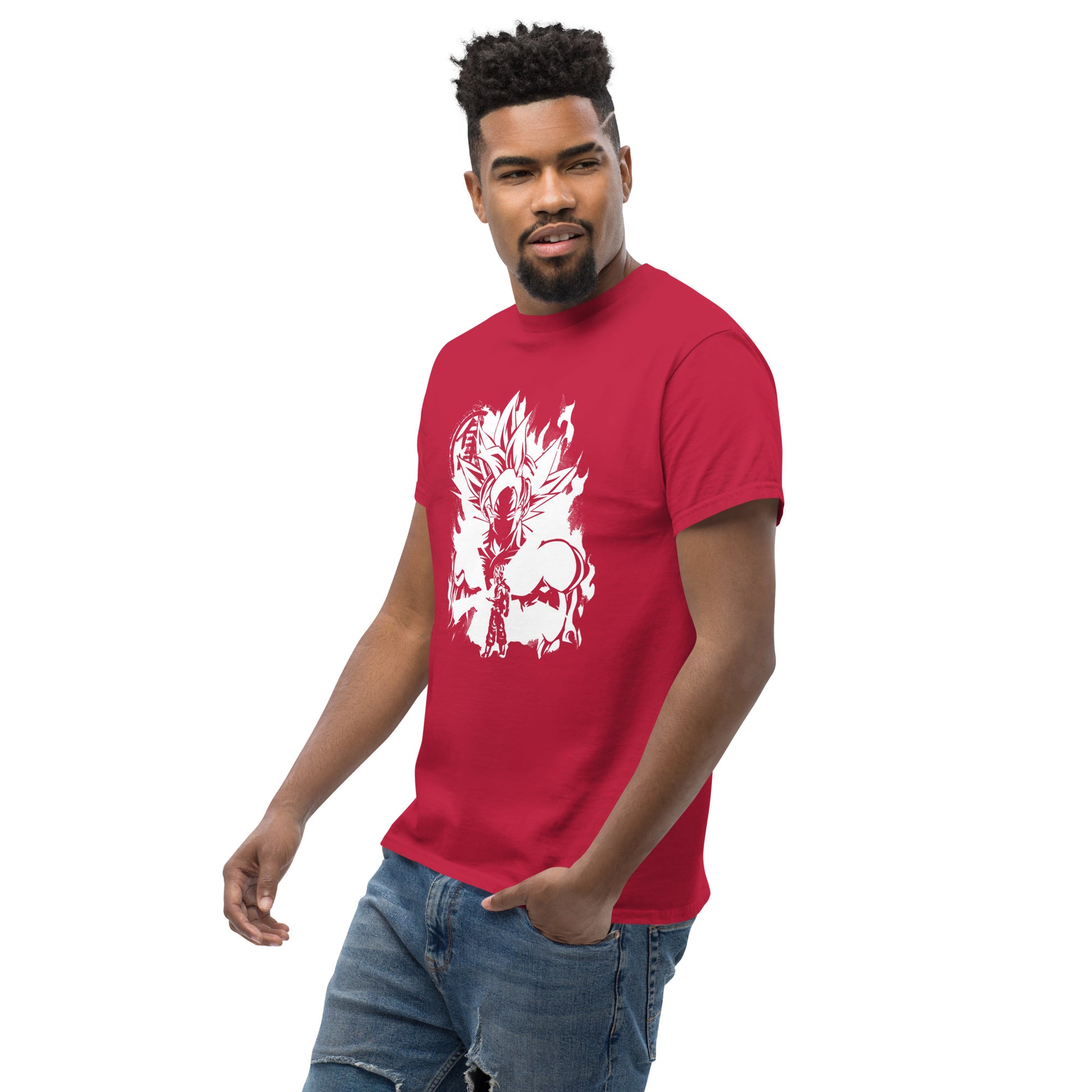 Dragon Anime Super Ball Anime Son Goku Ultra Instinct Top Cartoon T-Shirt