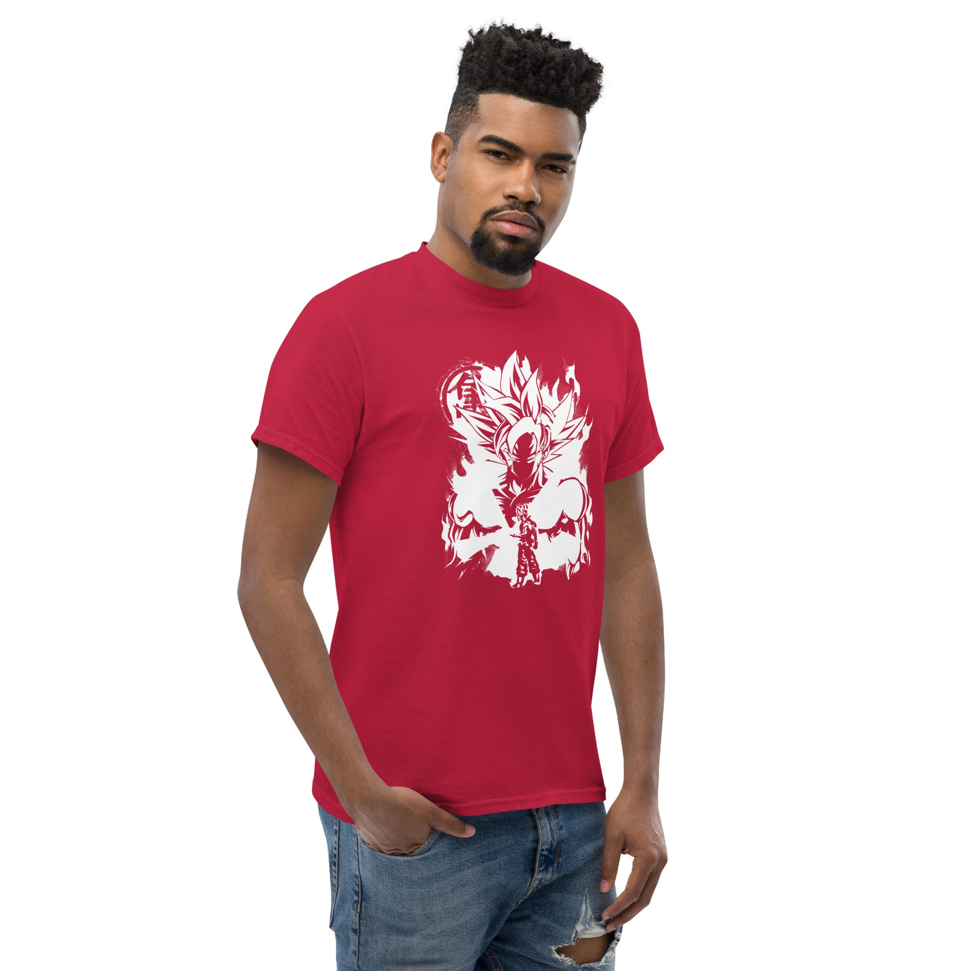 Dragon Anime Super Ball Anime Son Goku Ultra Instinct Top Cartoon T-Shirt