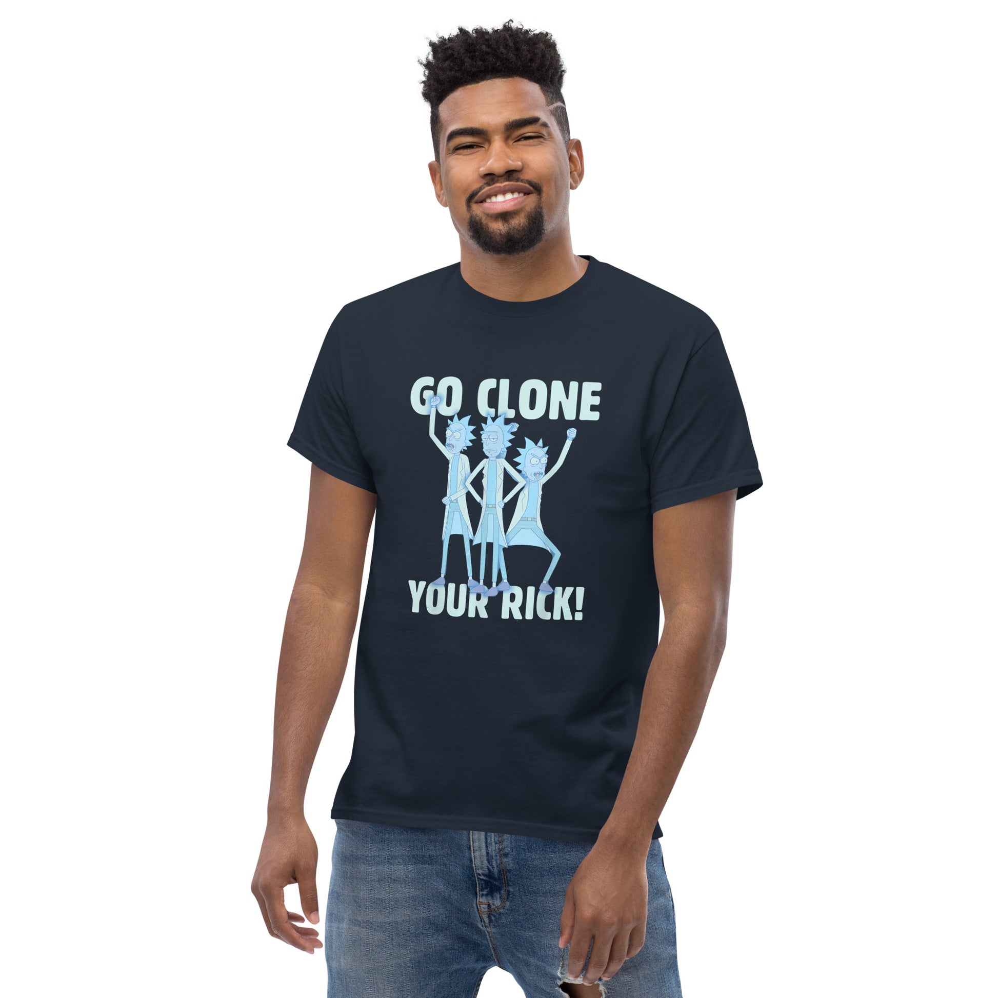 Go Clone Your Rick Top Cartoon Rick & Morty Fan Unisex T-Shirt