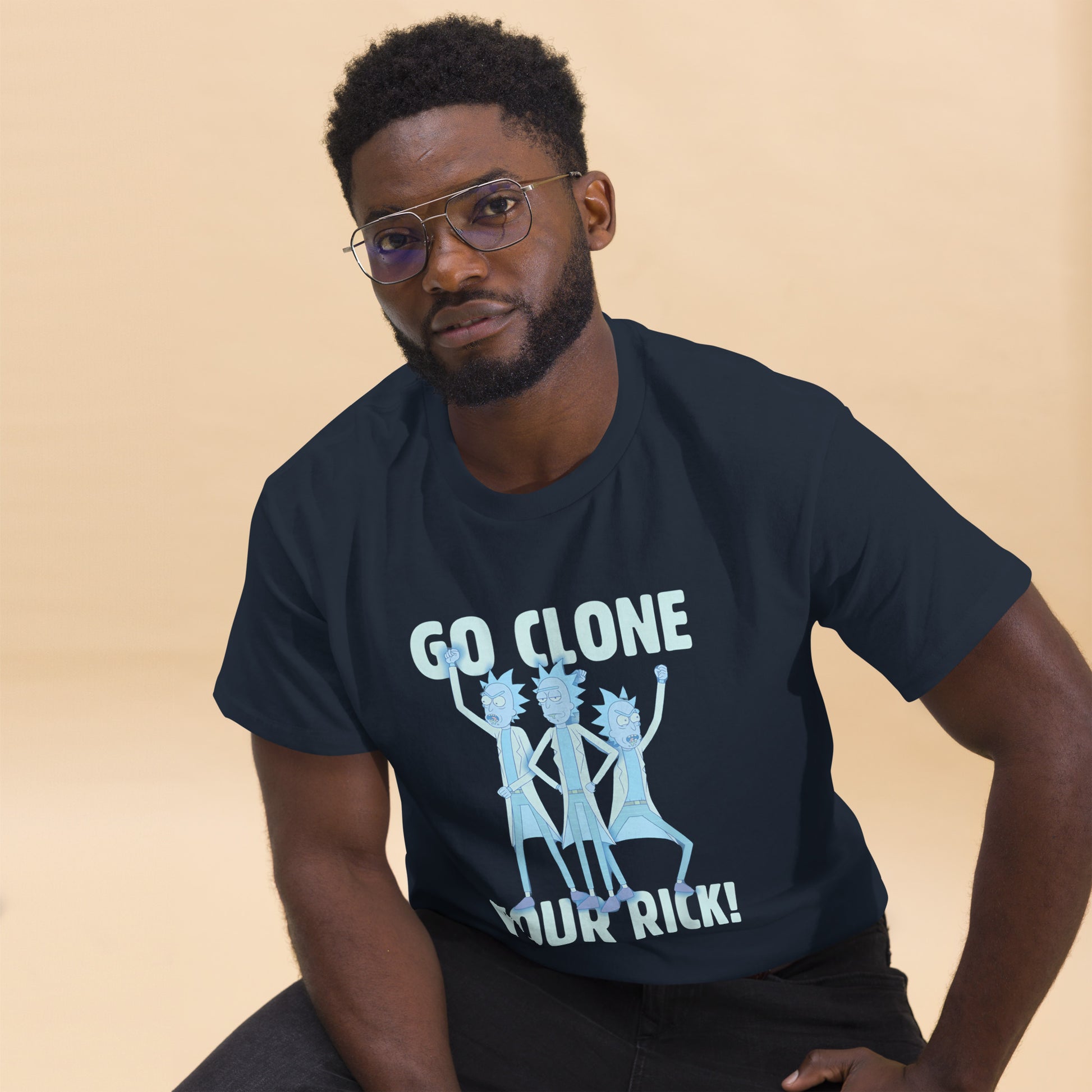 Go Clone Your Rick Top Cartoon Rick & Morty Fan Unisex T-Shirt