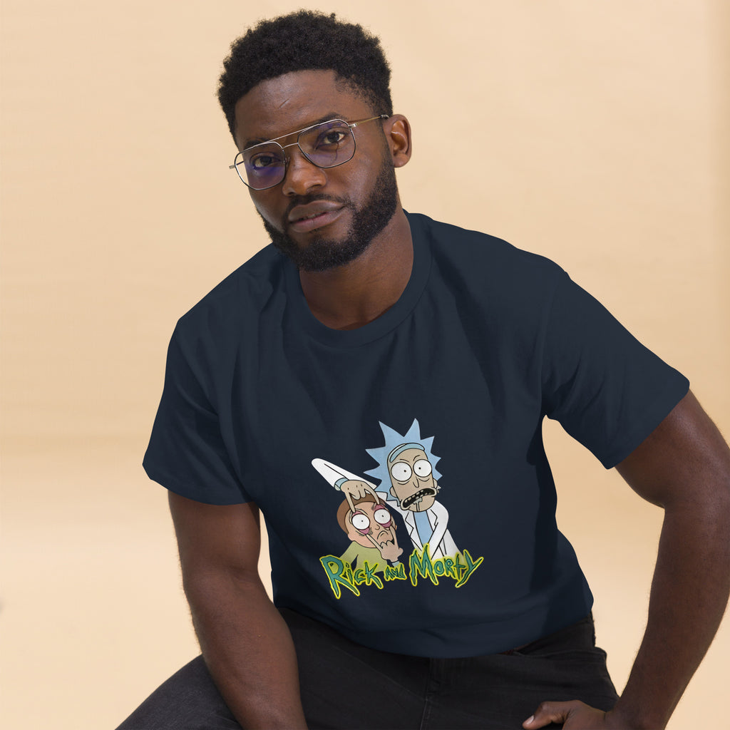 Ricky Funny Caption Rick & Morty Design Unisex T-Shirt Rick It Funny