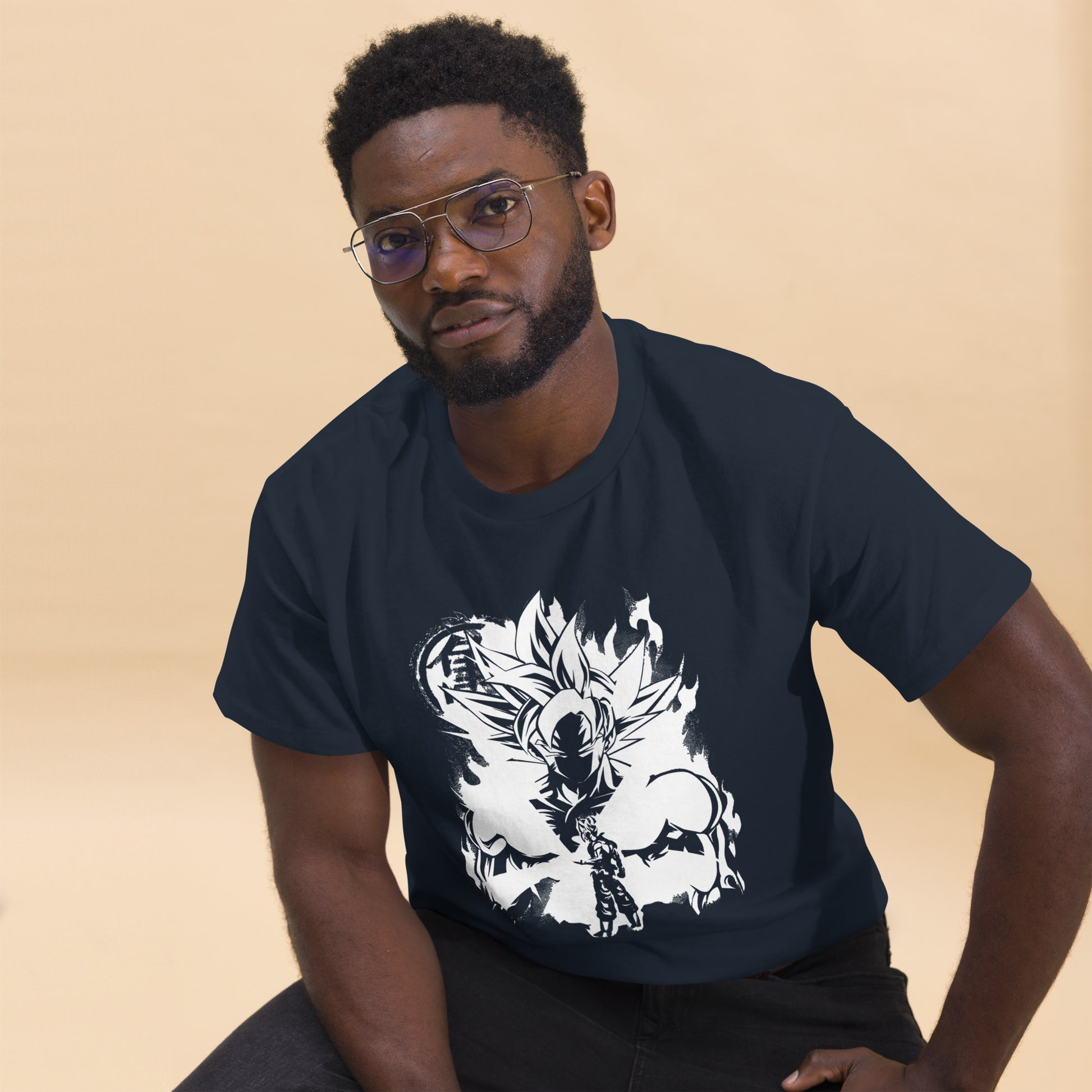Dragon Anime Super Ball Anime Son Goku Ultra Instinct Top Cartoon T-Shirt