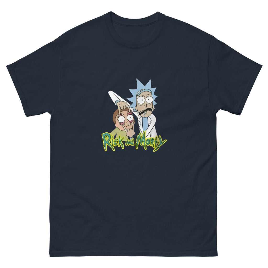 Ricky Funny Caption Rick & Morty Design Unisex T-Shirt Rick It Funny