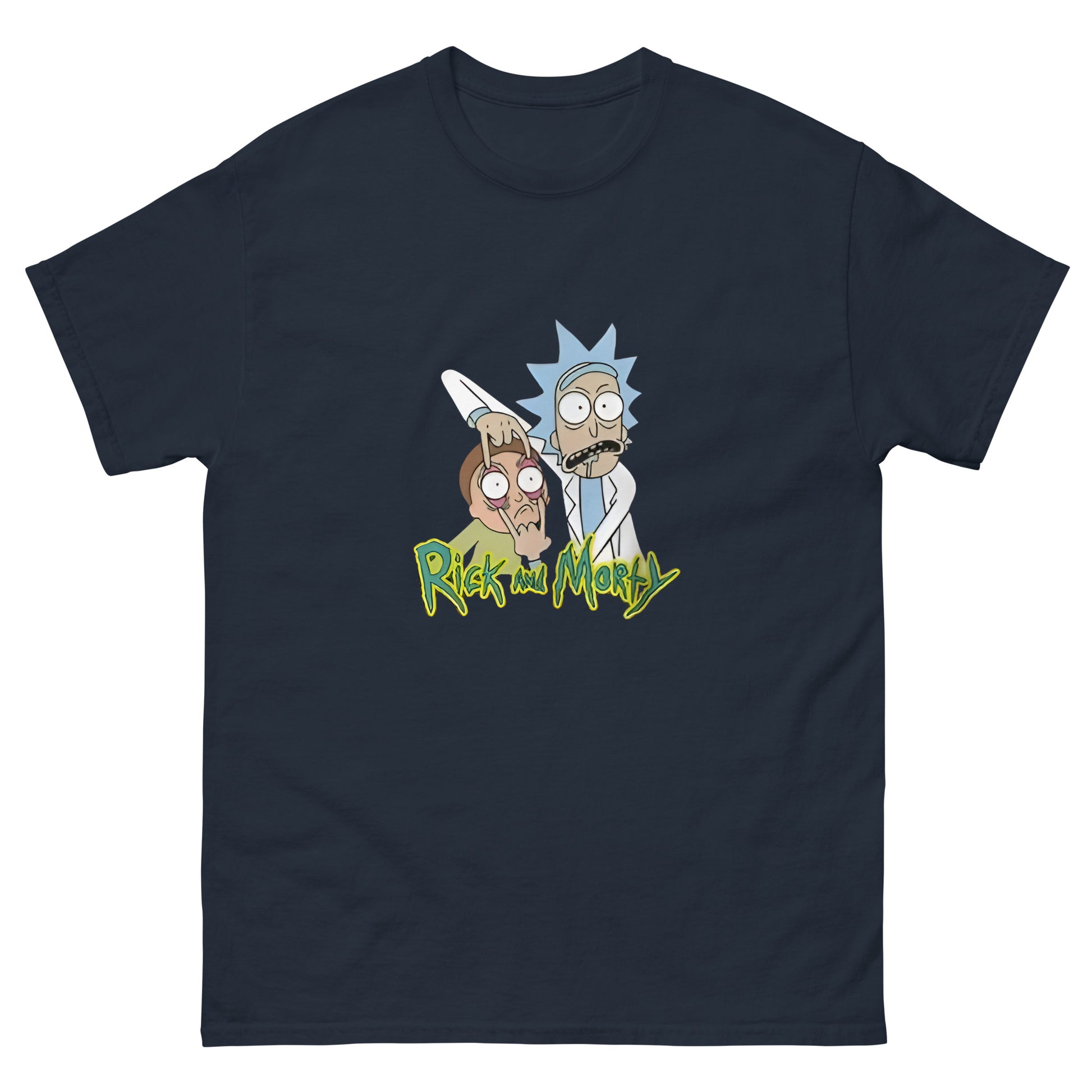 Ricky Funny Caption Rick & Morty Design Unisex T-Shirt Rick It Funny