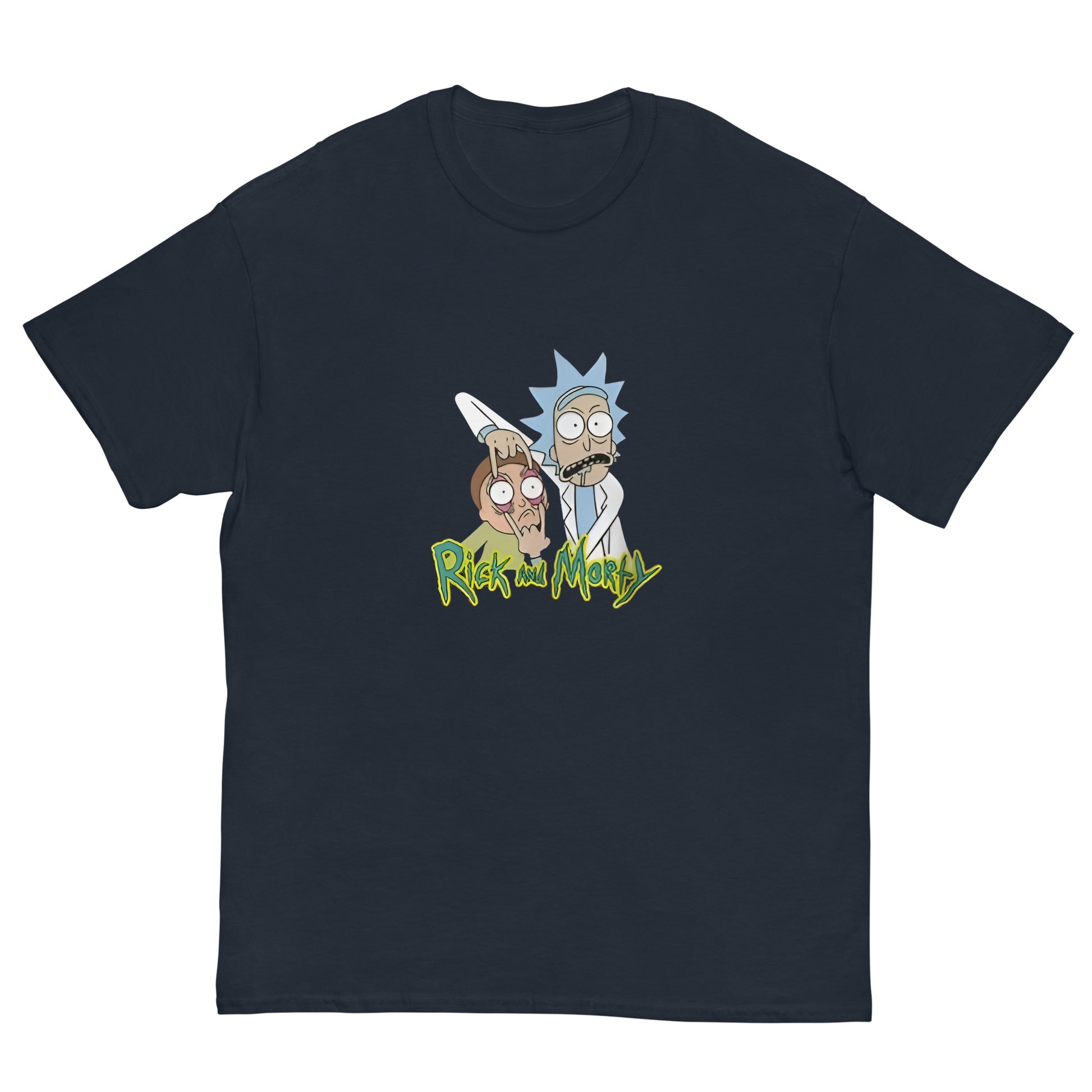 Ricky Funny Caption Rick & Morty Design Unisex T-Shirt Rick It Funny