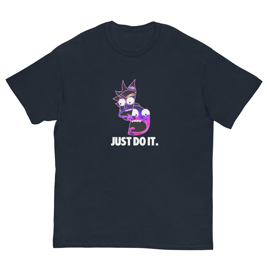 Rick & Morty Just Do It Funny Top Cartoon Fan Unisex T-Shirt