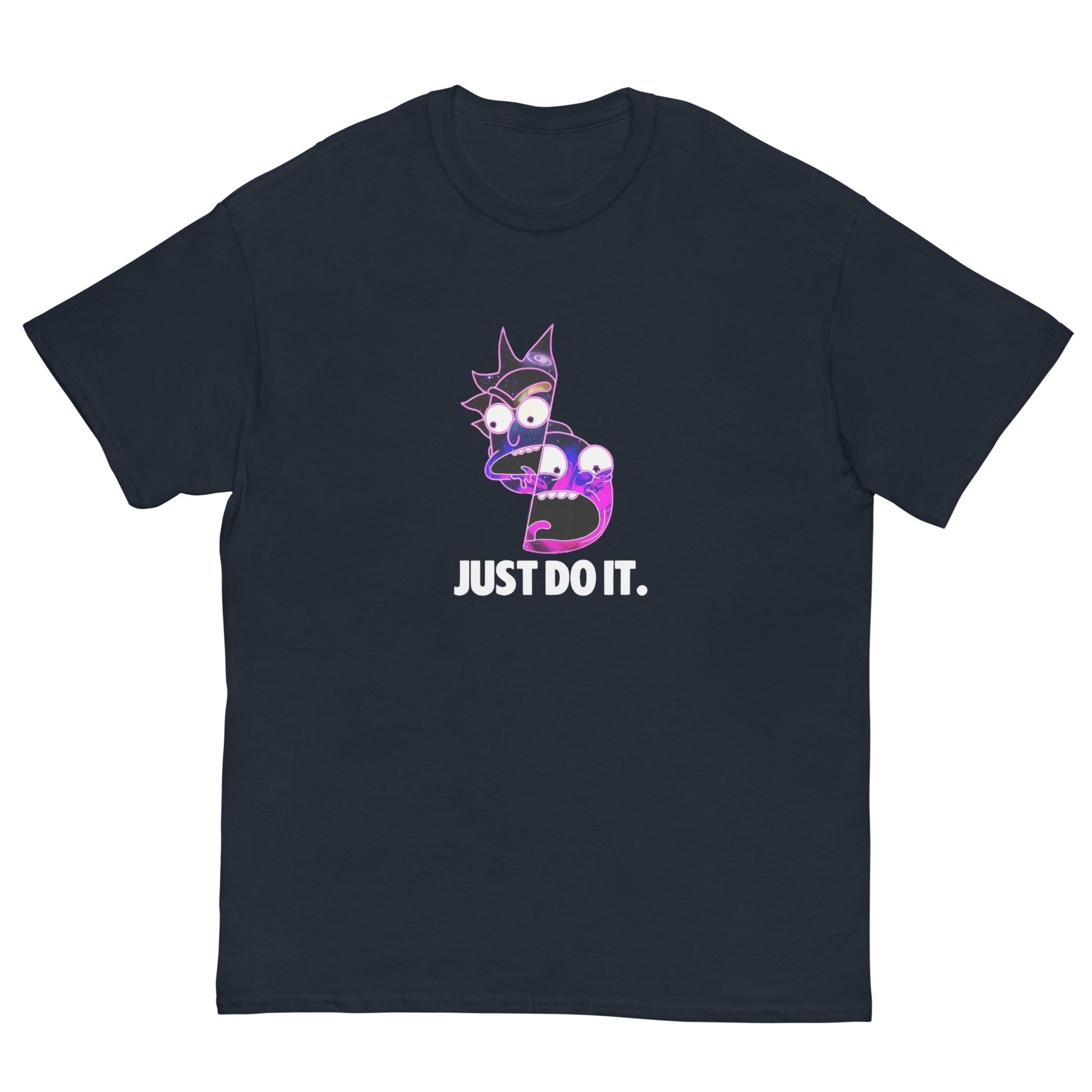 Rick & Morty Just Do It Funny Top Cartoon Fan Unisex T-Shirt
