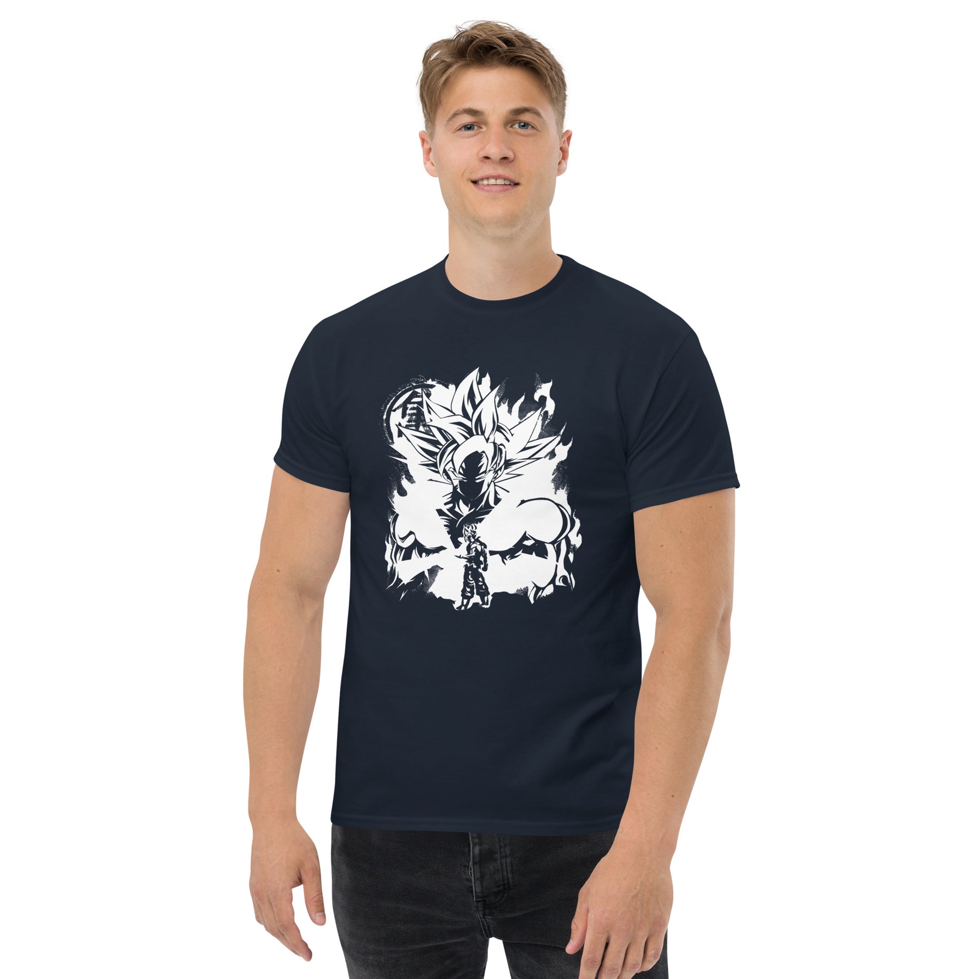 Dragon Anime Super Ball Anime Son Goku Ultra Instinct Top Cartoon T-Shirt