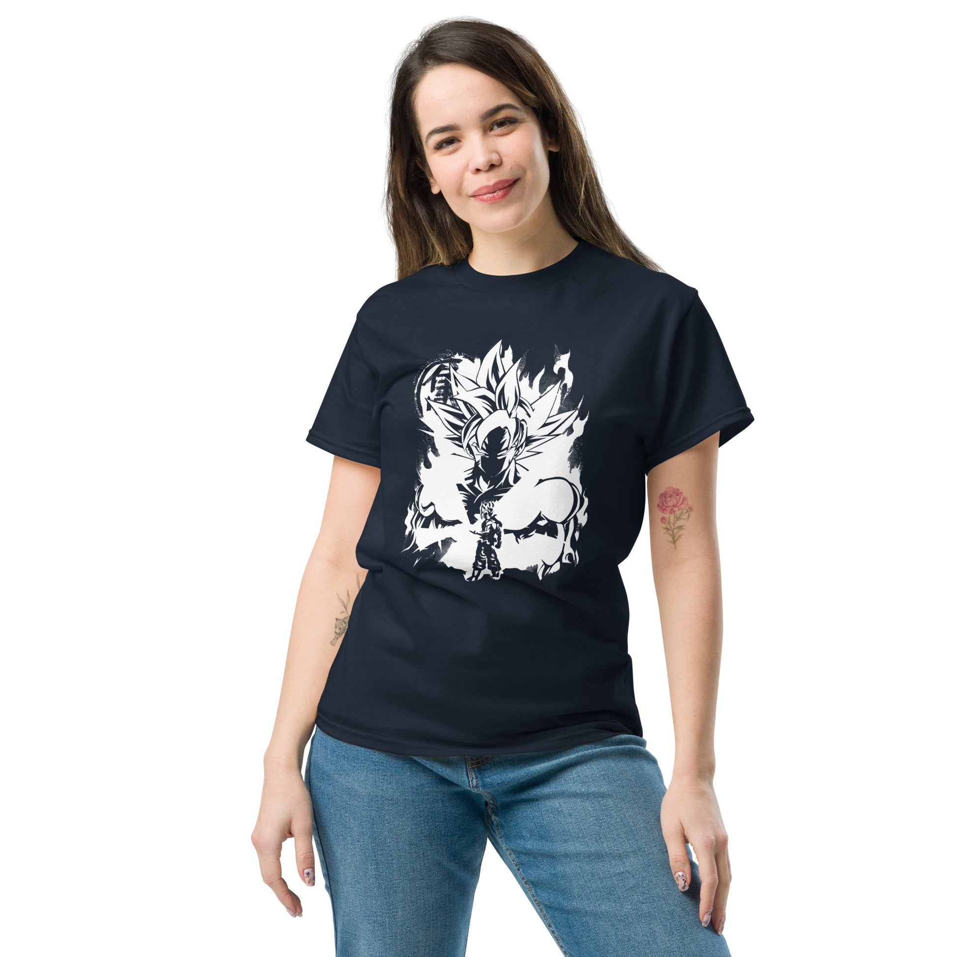 Dragon Anime Super Ball Anime Son Goku Ultra Instinct Top Cartoon T-Shirt