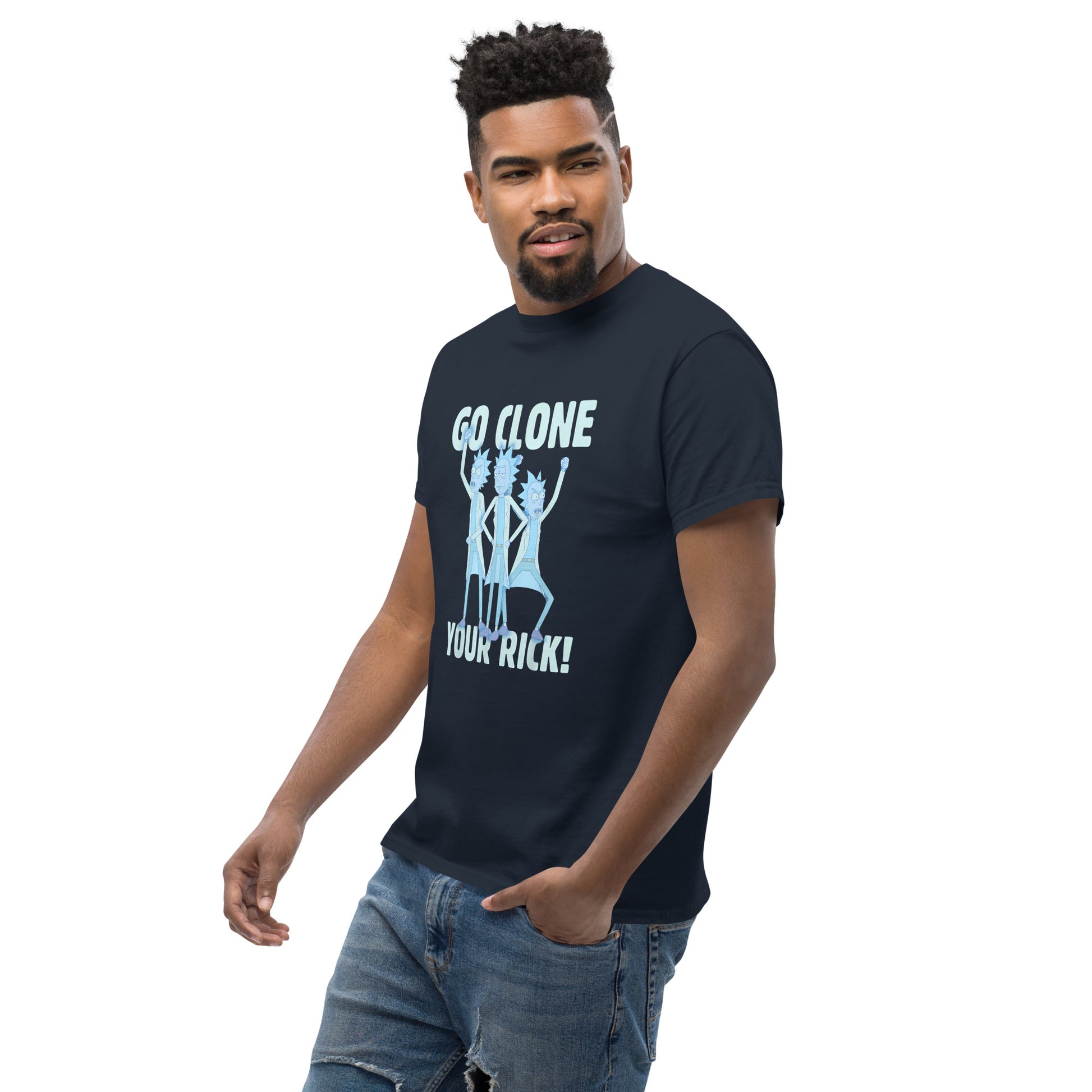 Go Clone Your Rick Top Cartoon Rick & Morty Fan Unisex T-Shirt
