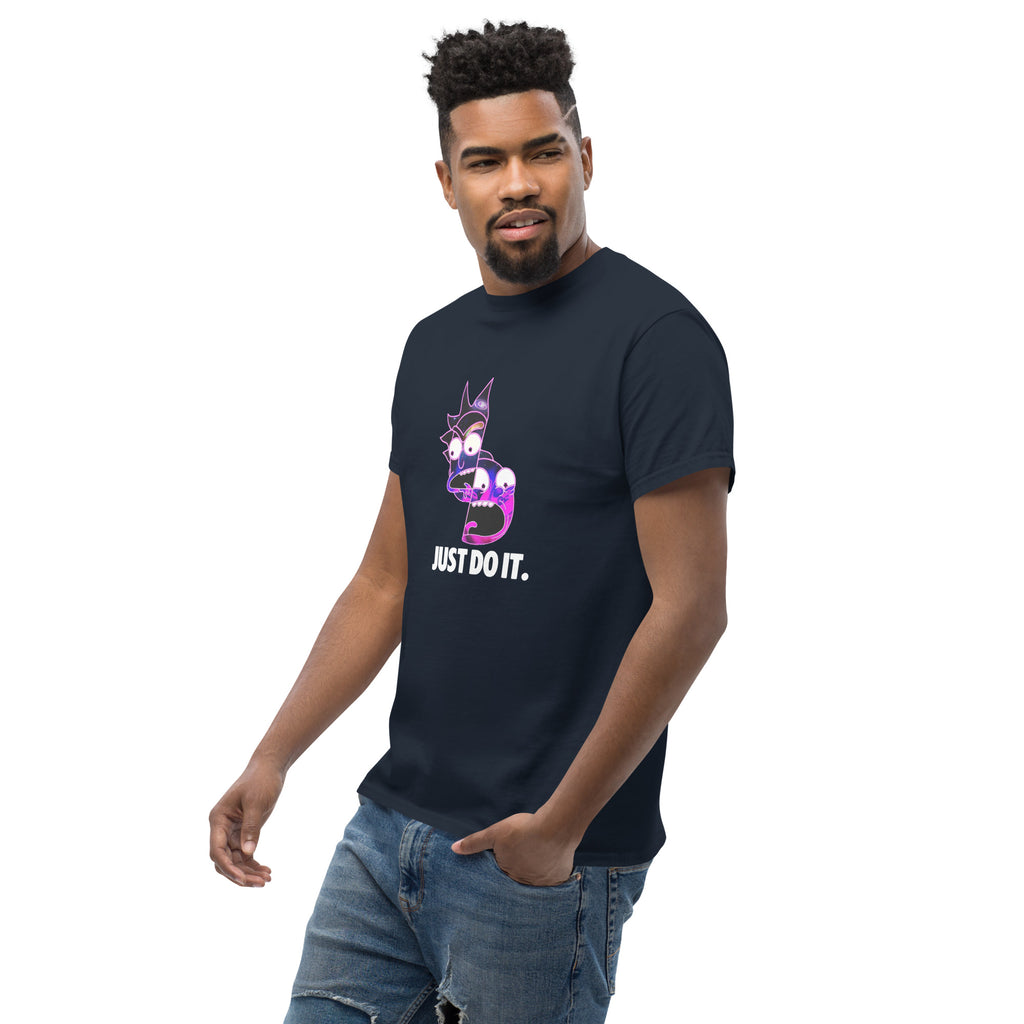 Rick & Morty Just Do It Funny Top Cartoon Fan Unisex T-Shirt