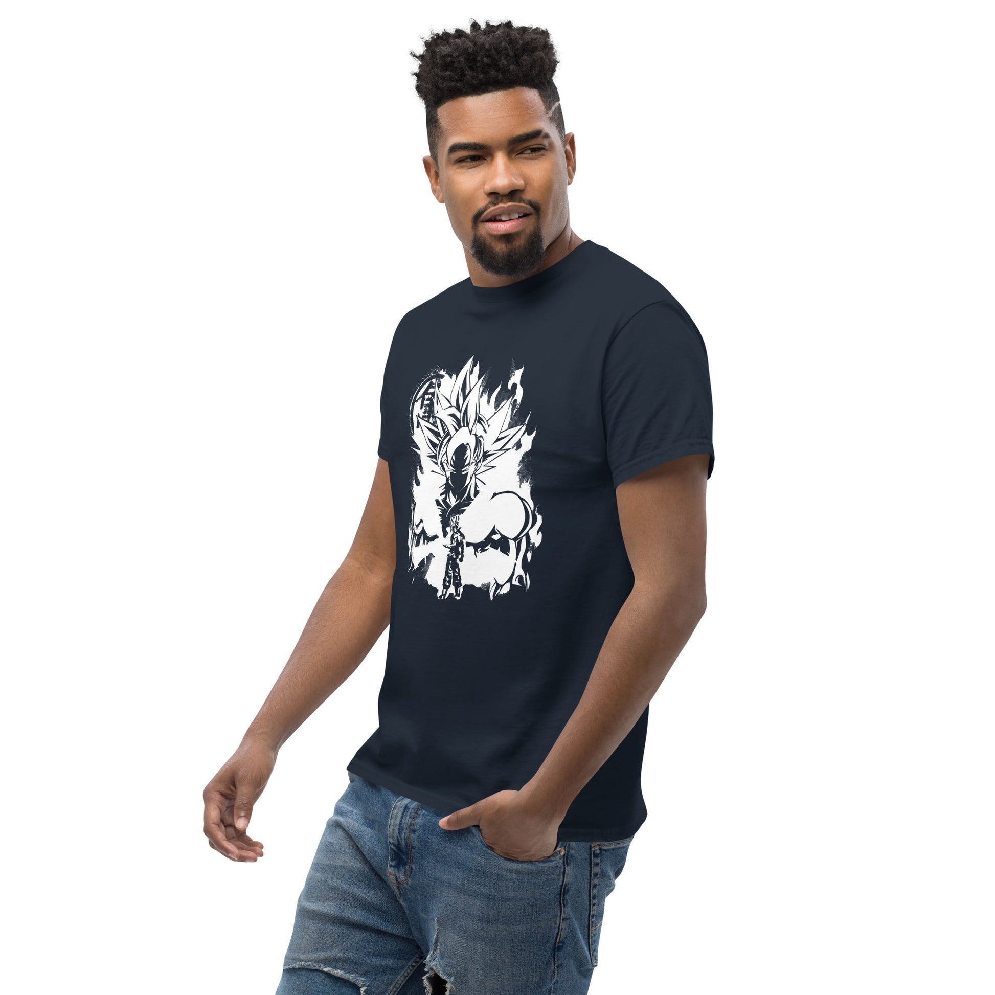 Dragon Anime Super Ball Anime Son Goku Ultra Instinct Top Cartoon T-Shirt