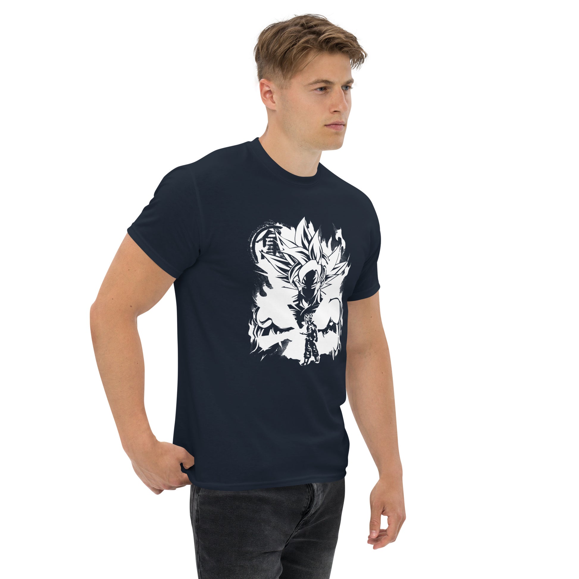 Dragon Anime Super Ball Anime Son Goku Ultra Instinct Top Cartoon T-Shirt
