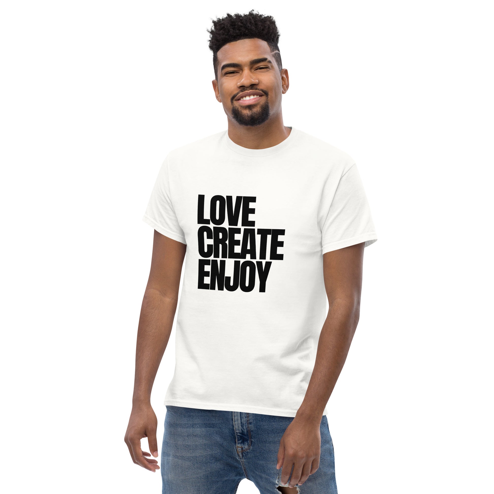 LOVE CREATE ENJOY - Unisex classic tee
