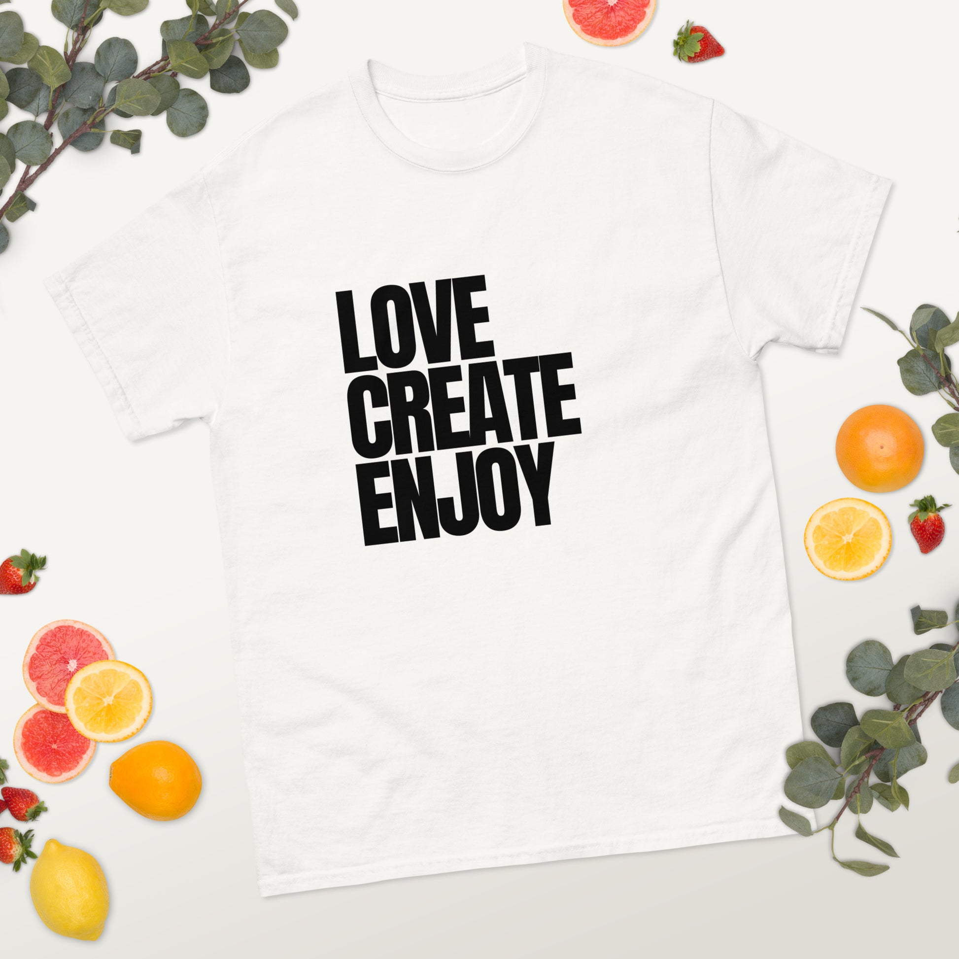 LOVE CREATE ENJOY - Unisex classic tee