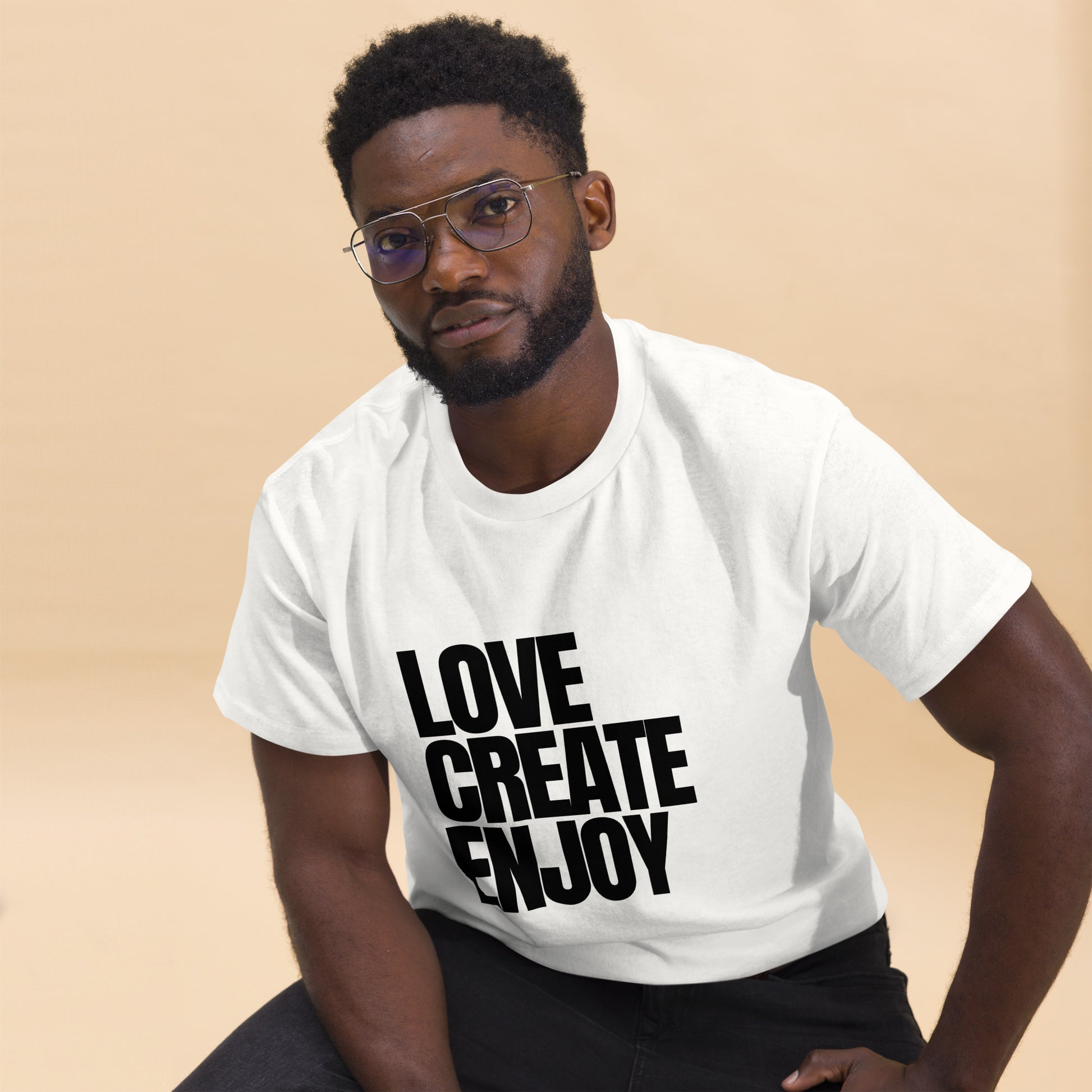 LOVE CREATE ENJOY - Unisex classic tee