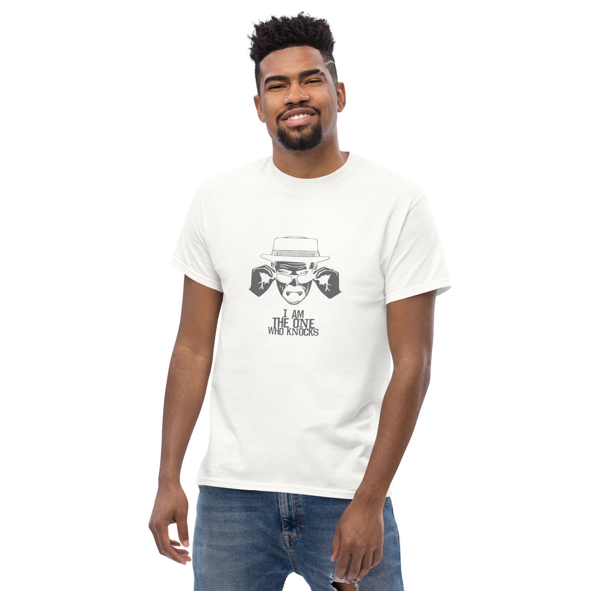 BREAKING BAD I am The One Who Knocks Unisex T-Shirt WALTER HEISENBERG CALL SAUL