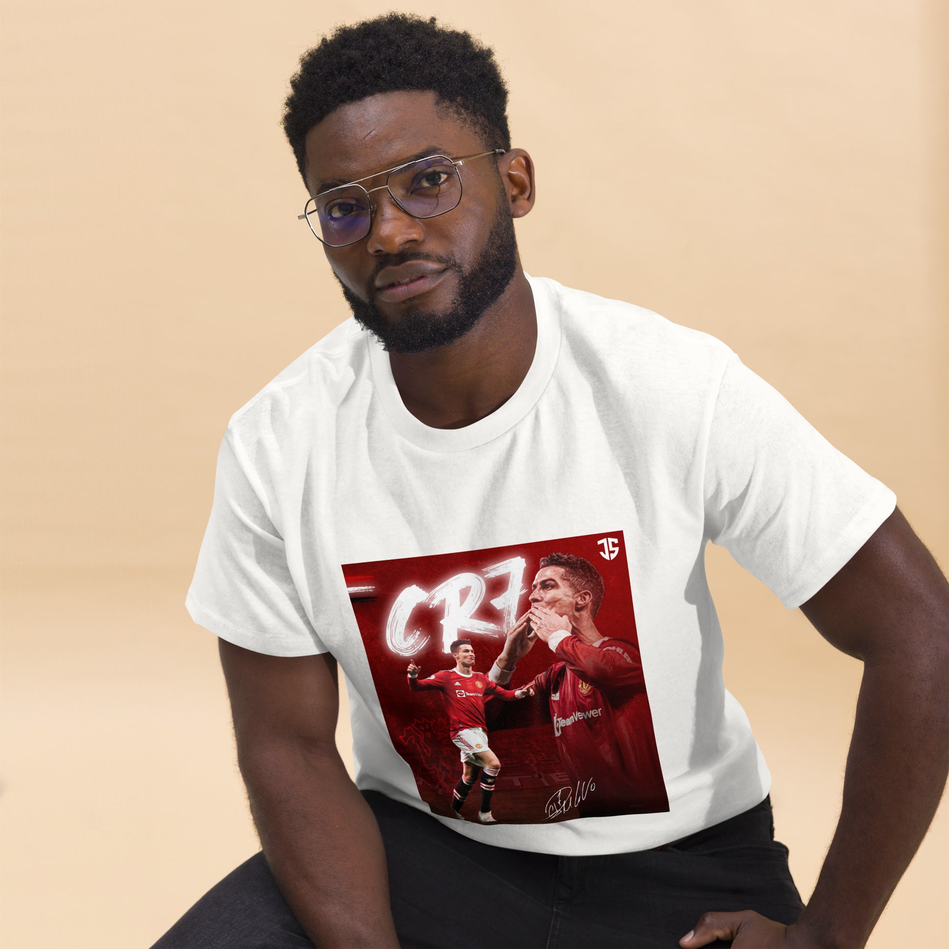 CR7 Cristiano Ronaldo Poster Design Football Lovers Unisex T-Shirt