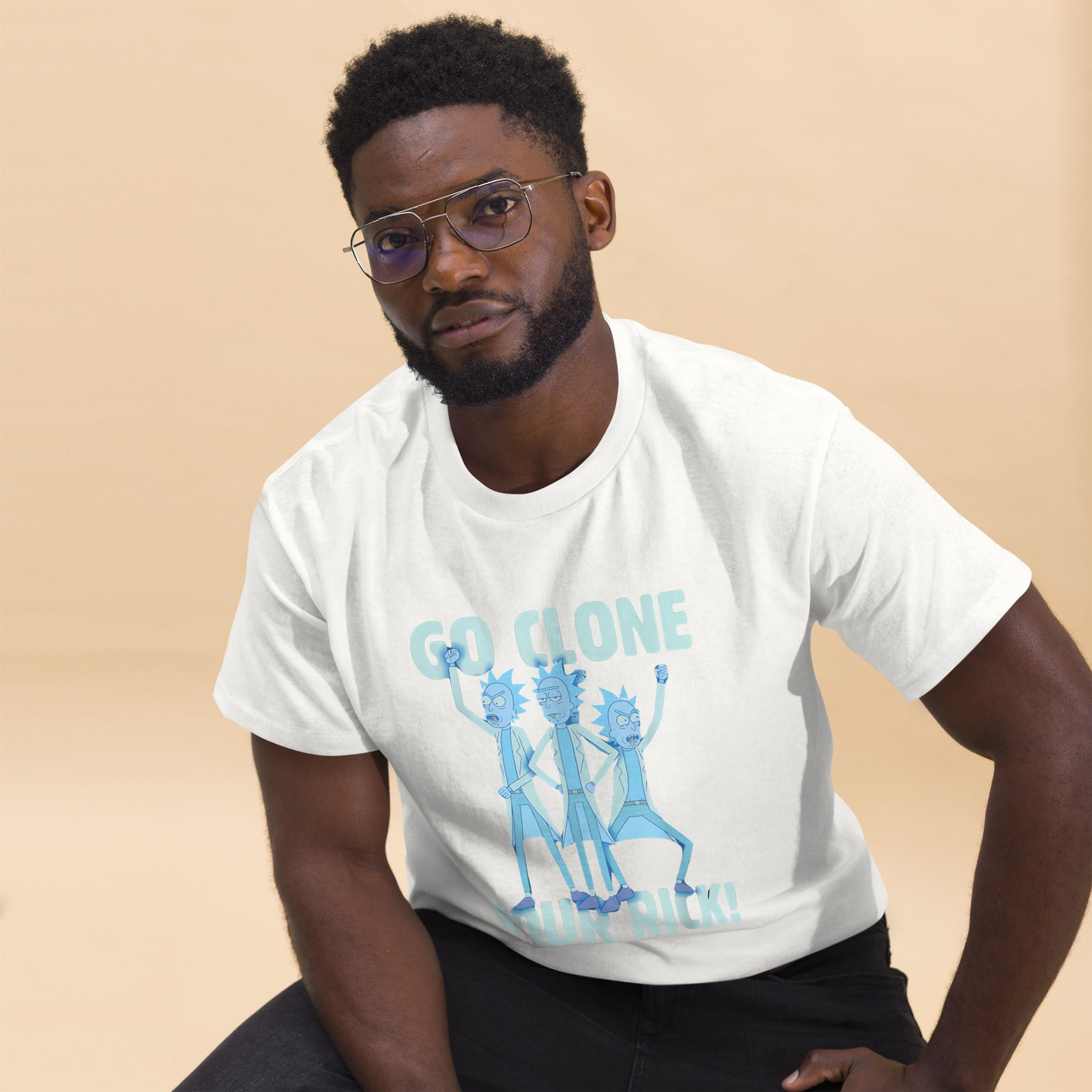 Go Clone Your Rick Top Cartoon Rick & Morty Fan Unisex T-Shirt