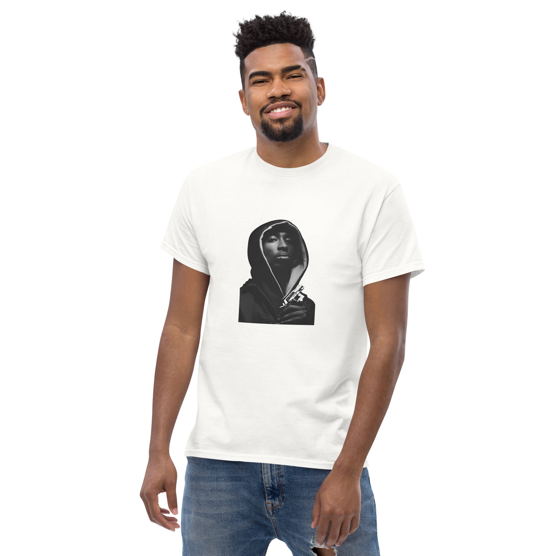 Tupac Shakur T-Shirt Hip Hop American Rapper 2Pac Adults Fan Tee Top