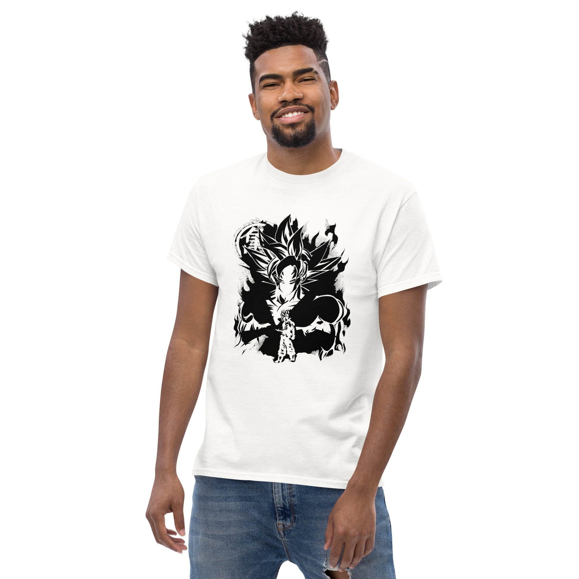 Dragon Anime Super Ball Anime Son Goku Ultra Instinct Top Cartoon T-Shirt