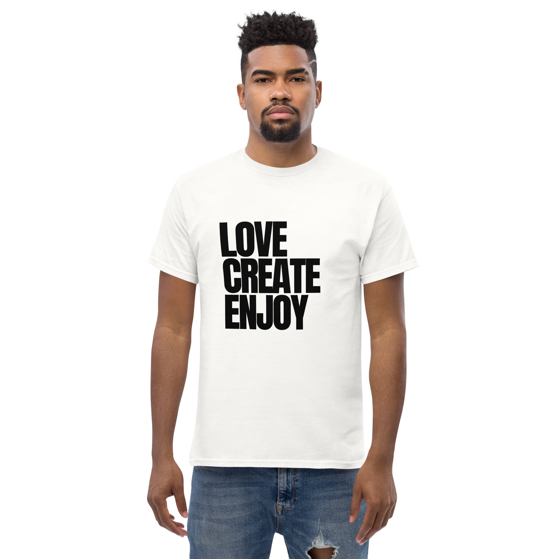 LOVE CREATE ENJOY - Unisex classic tee
