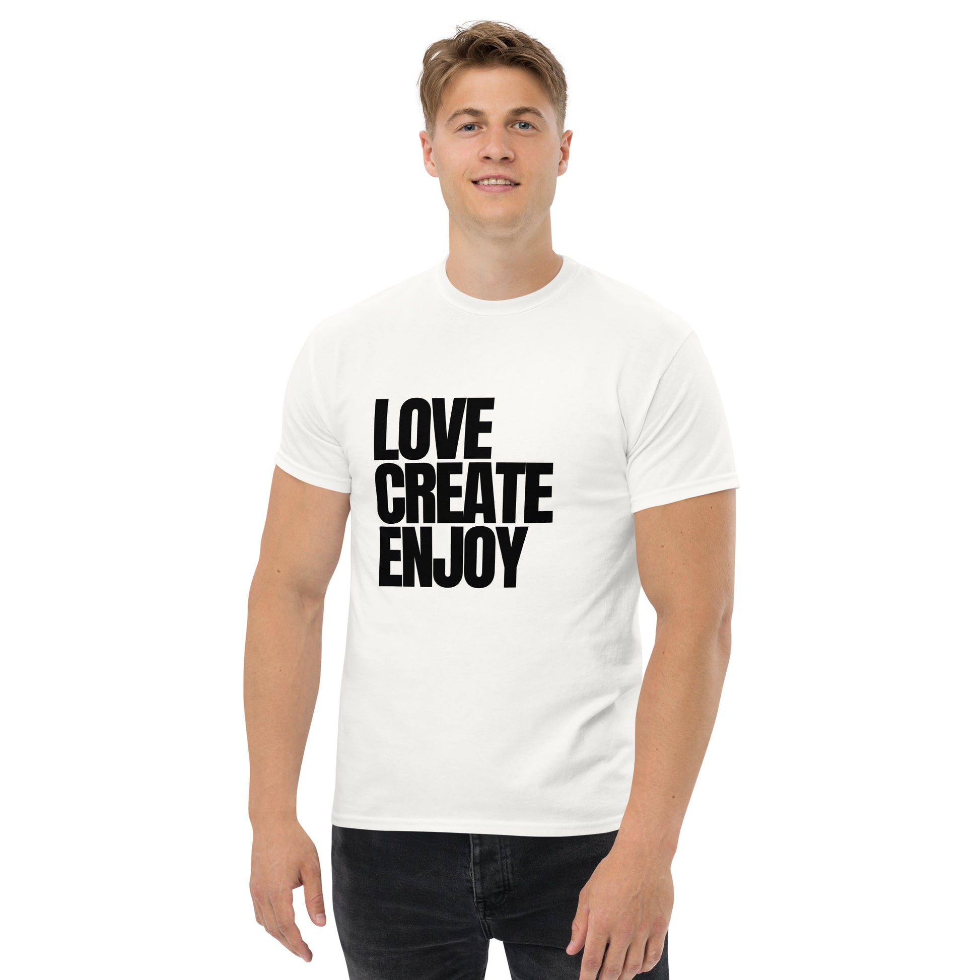 LOVE CREATE ENJOY - Unisex classic tee