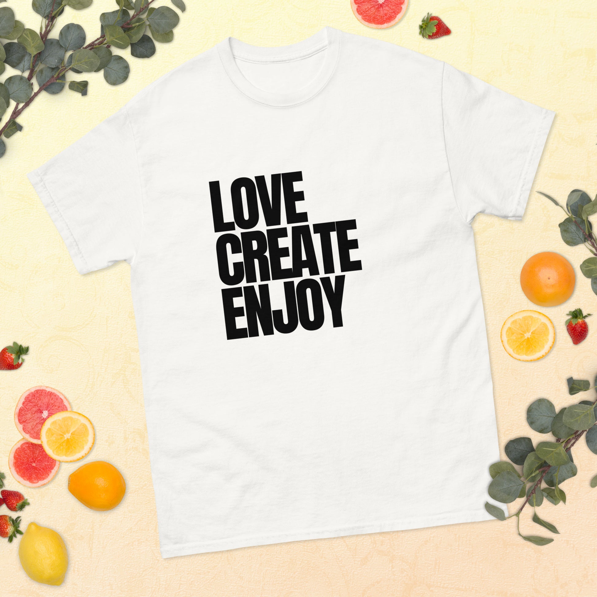 LOVE CREATE ENJOY - Unisex classic tee