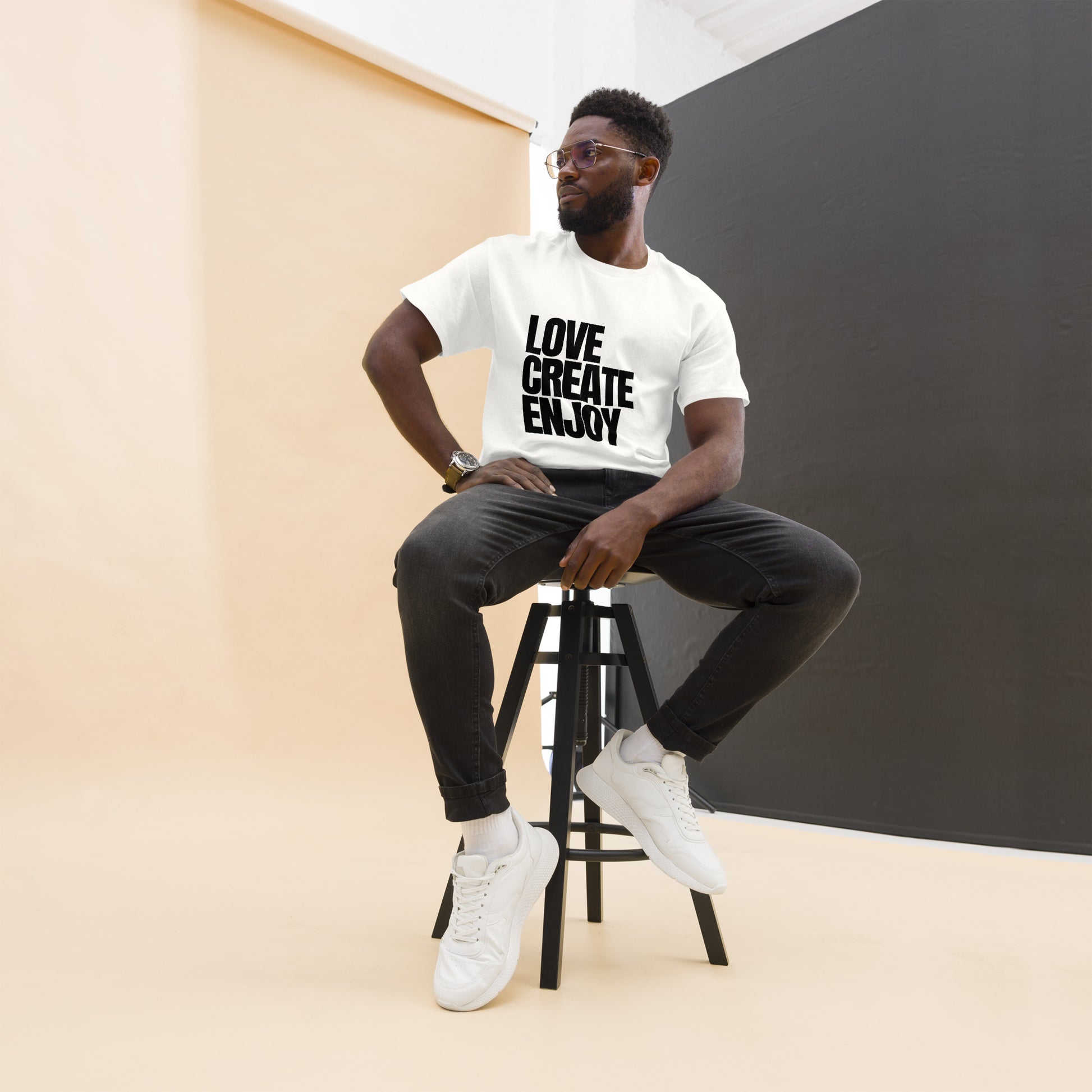 LOVE CREATE ENJOY - Unisex classic tee