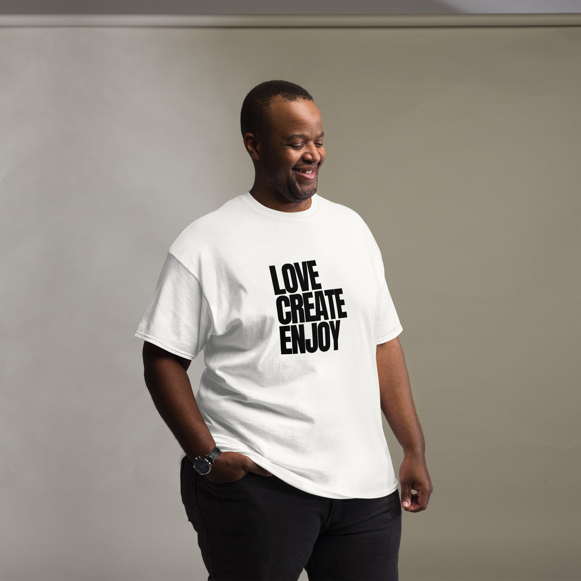 LOVE CREATE ENJOY - Unisex classic tee