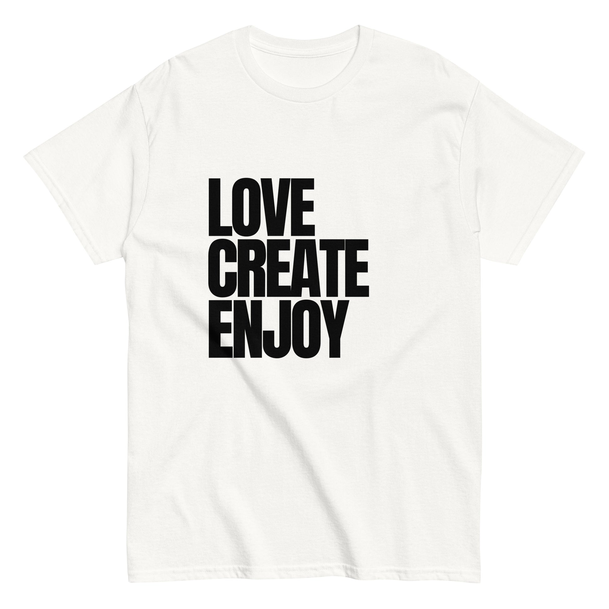 LOVE CREATE ENJOY - Unisex classic tee