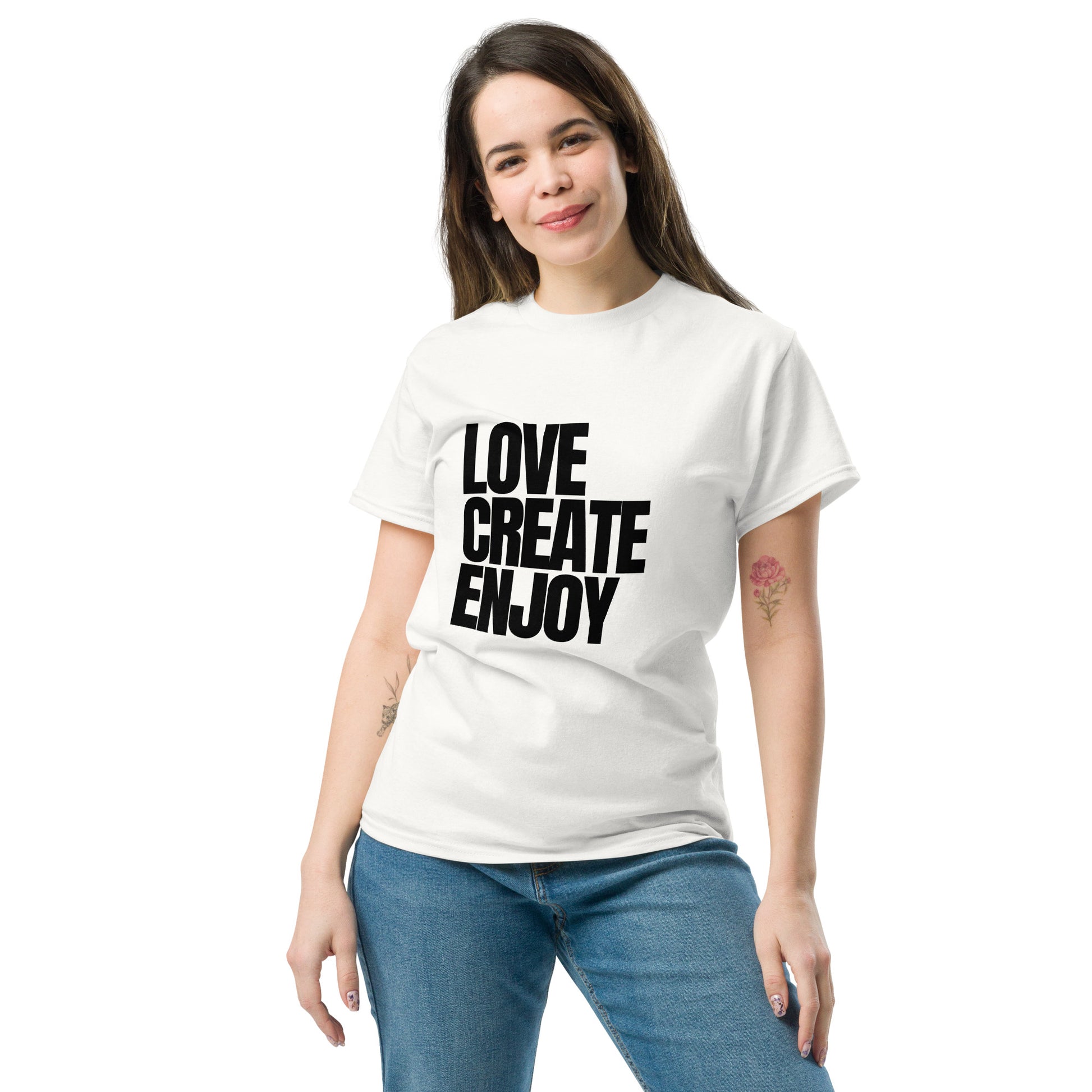 LOVE CREATE ENJOY - Unisex classic tee