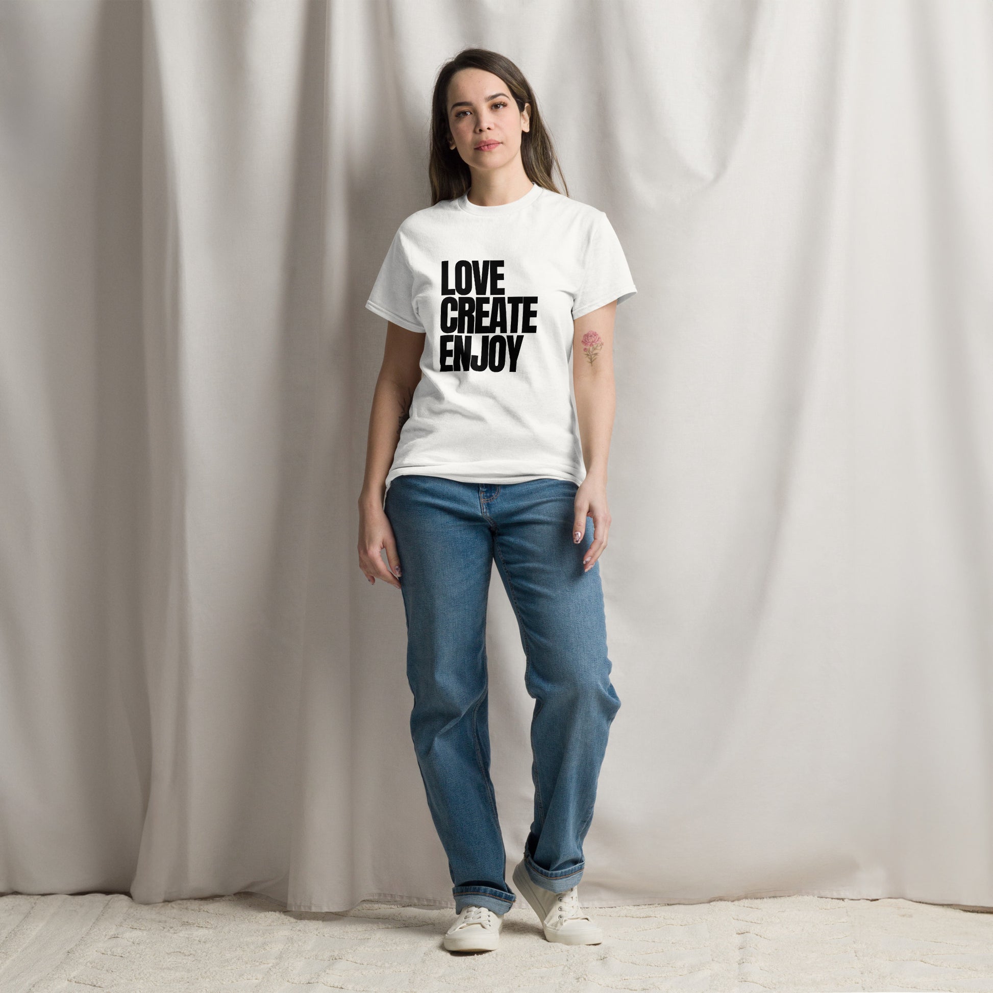 LOVE CREATE ENJOY - Unisex classic tee