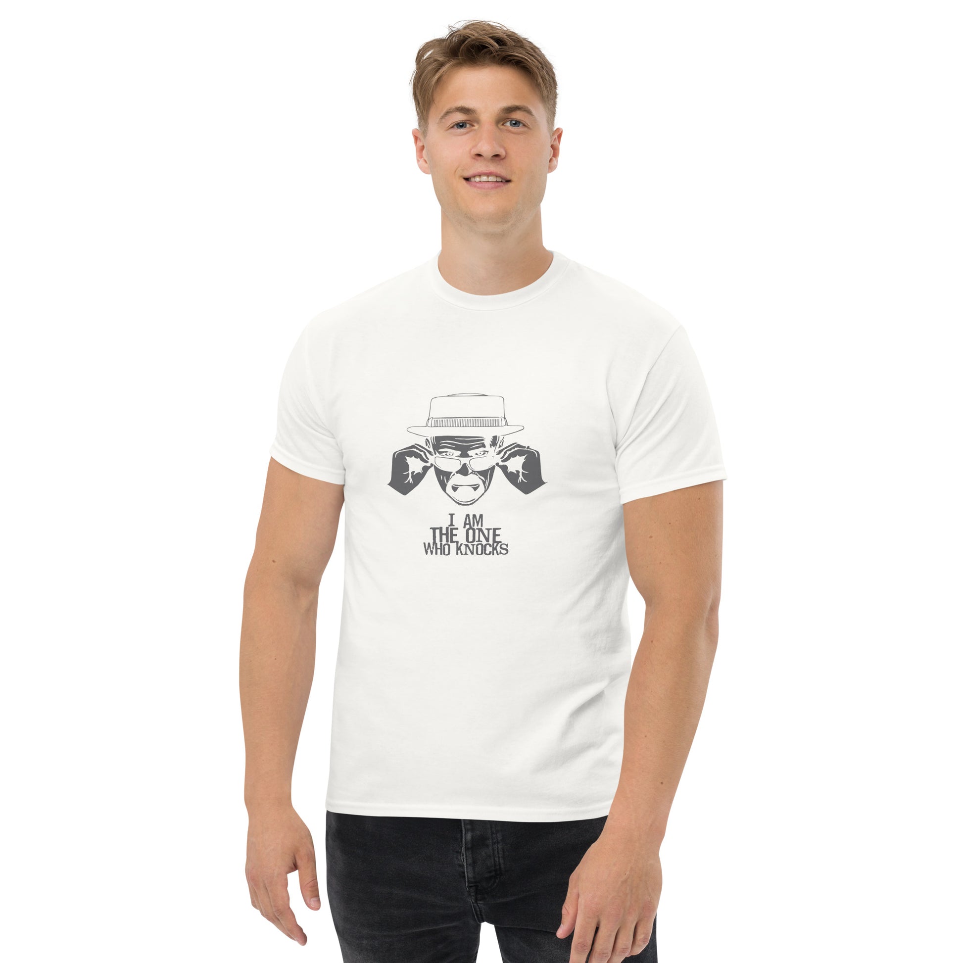 BREAKING BAD I am The One Who Knocks Unisex T-Shirt WALTER HEISENBERG CALL SAUL