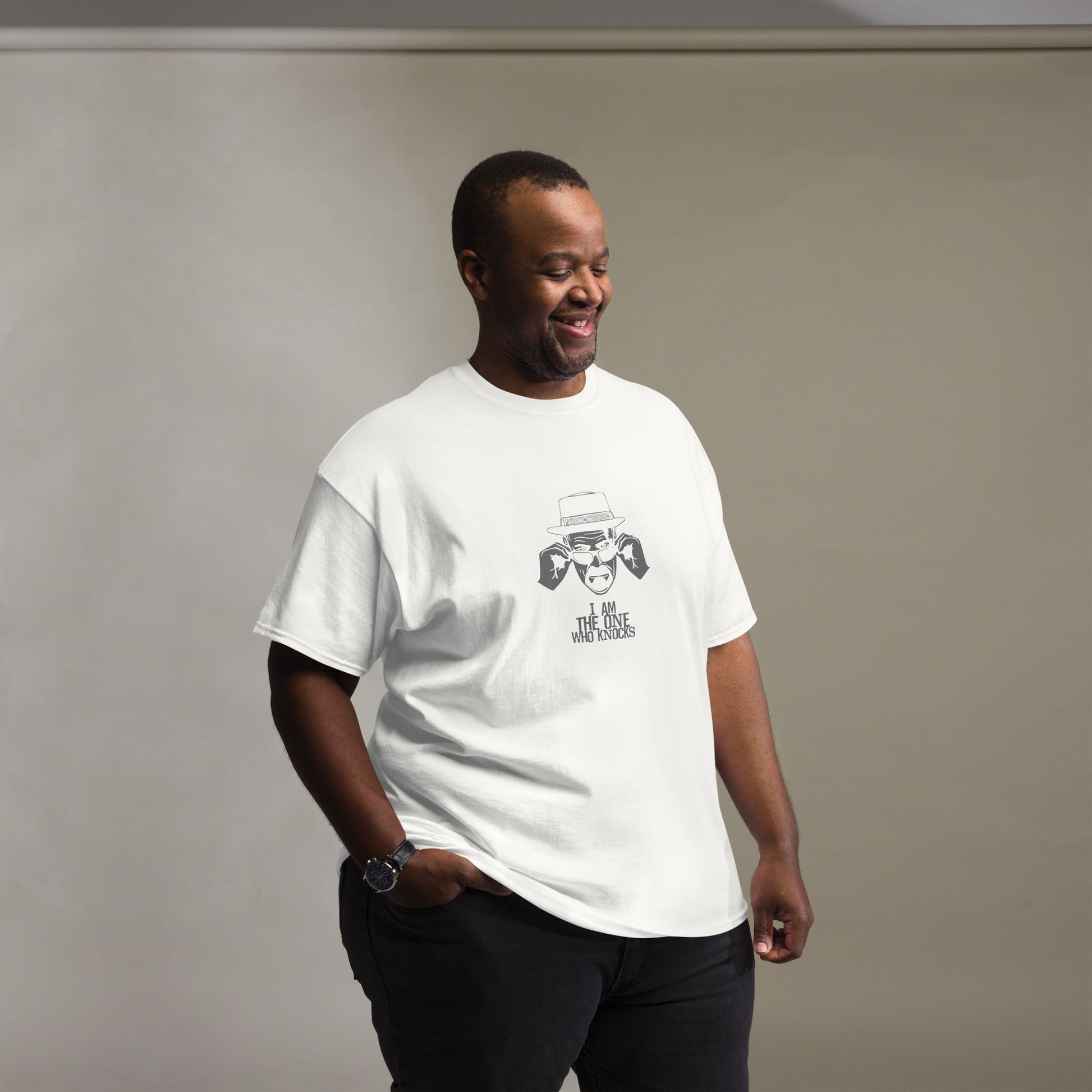 BREAKING BAD I am The One Who Knocks Unisex T-Shirt WALTER HEISENBERG CALL SAUL