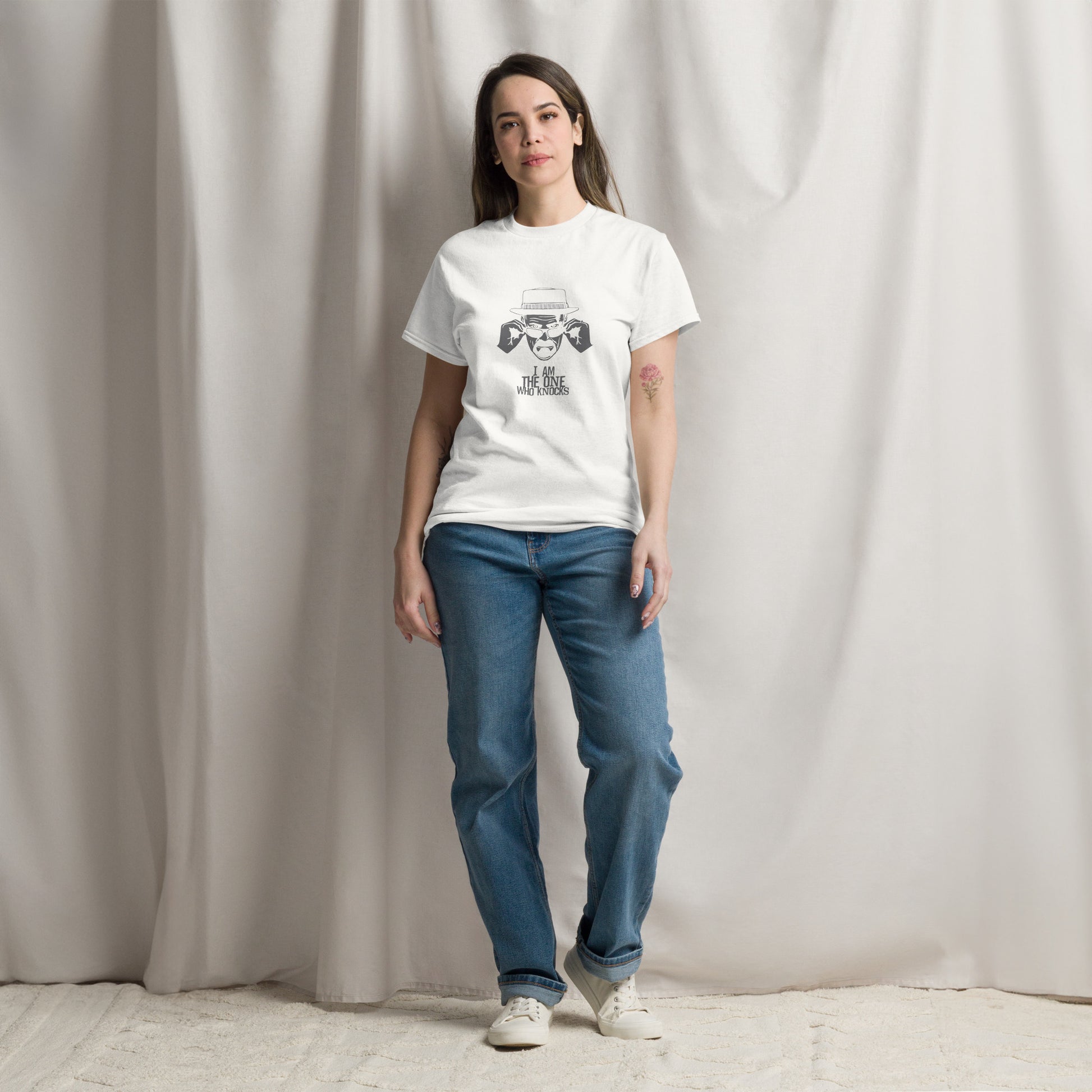 BREAKING BAD I am The One Who Knocks Unisex T-Shirt WALTER HEISENBERG CALL SAUL