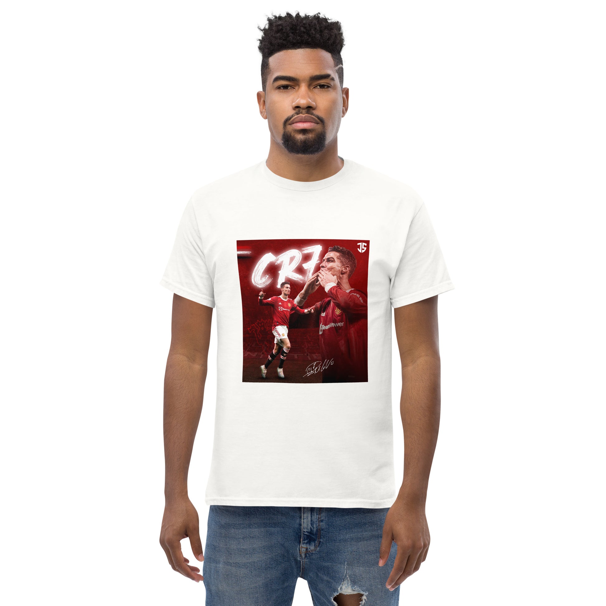 CR7 Cristiano Ronaldo Poster Design Football Lovers Unisex T-Shirt