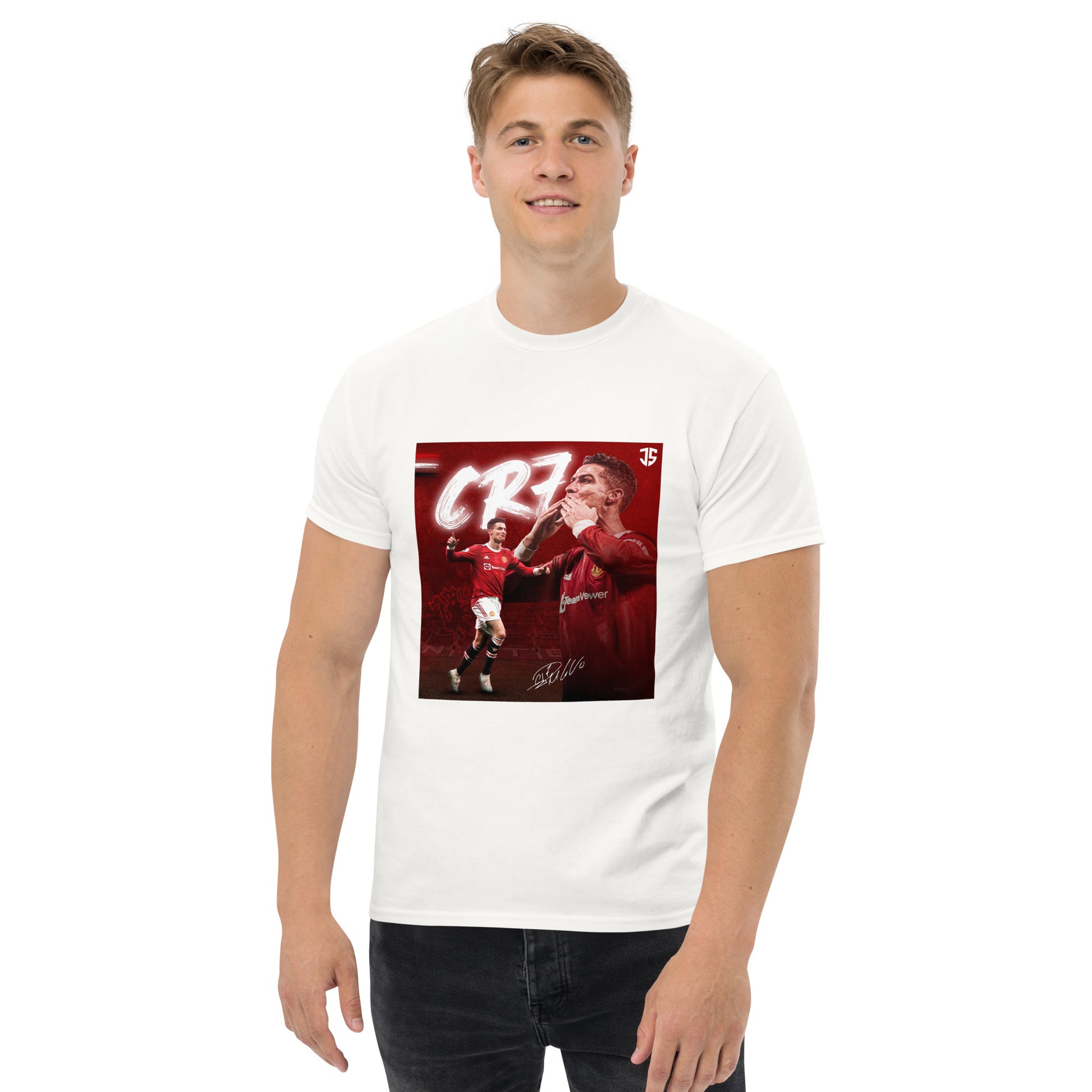 CR7 Cristiano Ronaldo Poster Design Football Lovers Unisex T-Shirt