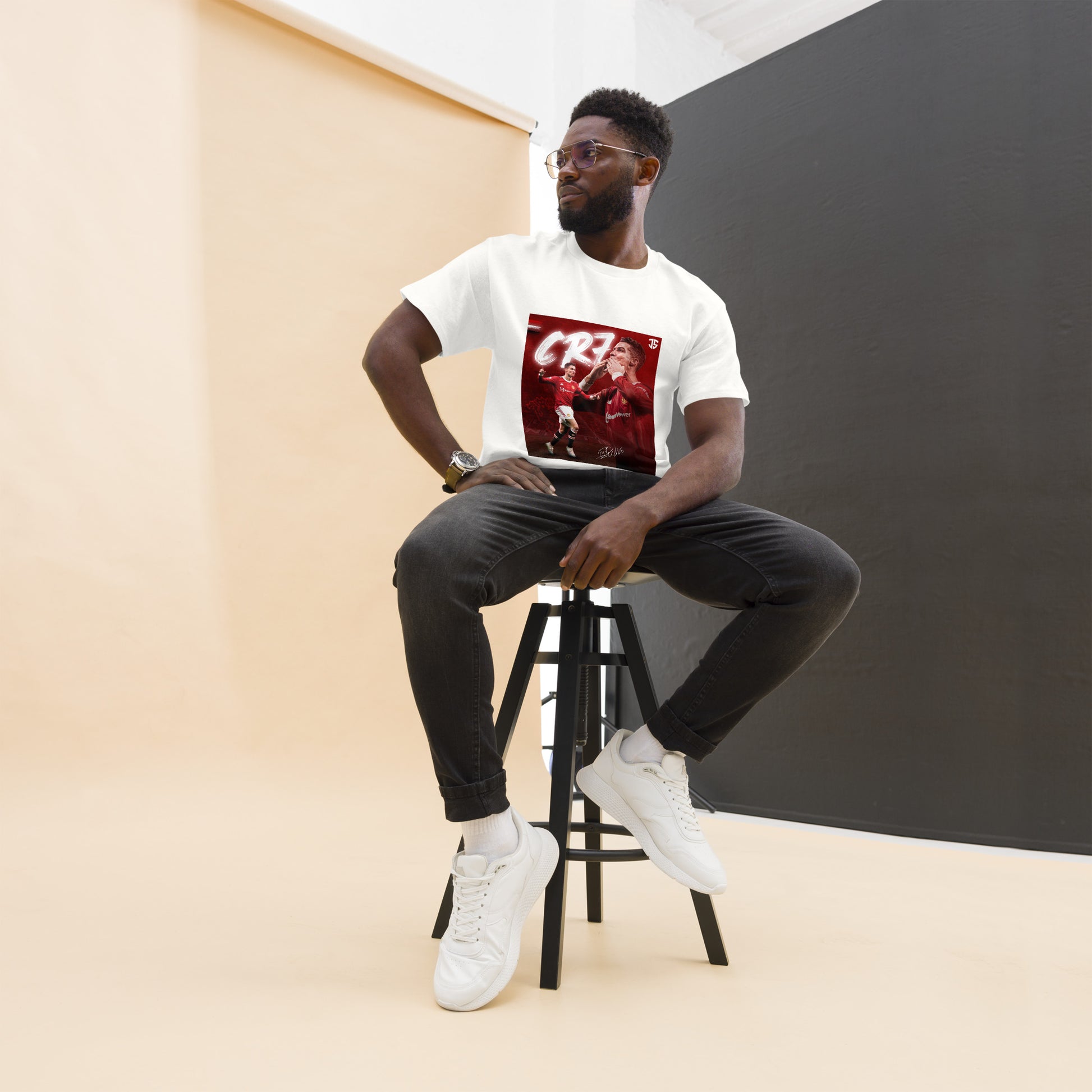 CR7 Cristiano Ronaldo Poster Design Football Lovers Unisex T-Shirt