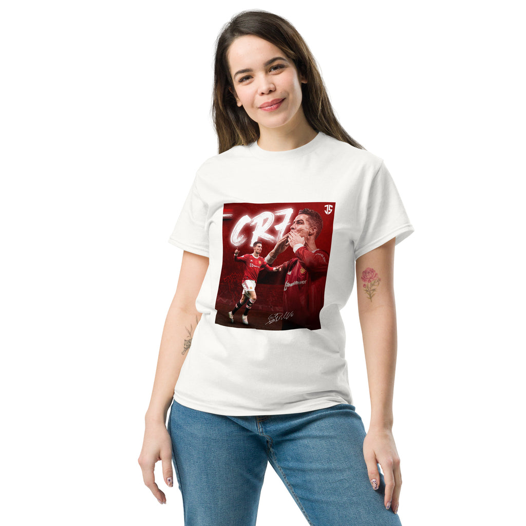 CR7 Cristiano Ronaldo Poster Design Football Lovers Unisex T-Shirt