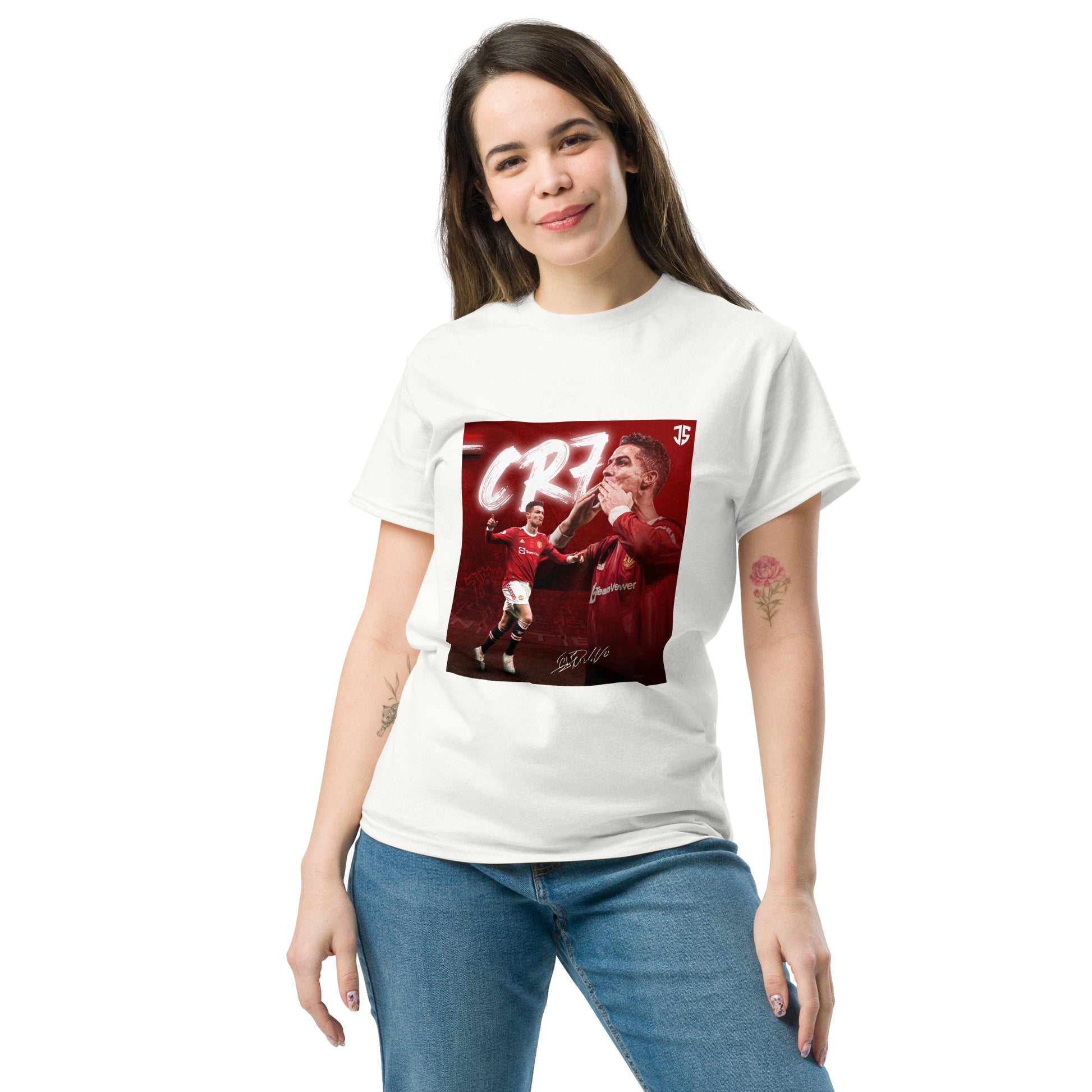 CR7 Cristiano Ronaldo Poster Design Football Lovers Unisex T-Shirt