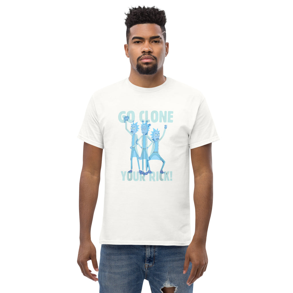 Go Clone Your Rick Top Cartoon Rick & Morty Fan Unisex T-Shirt